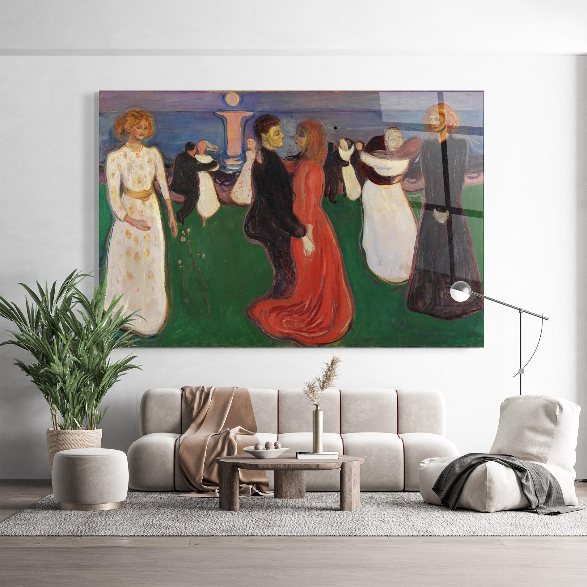 Tablou Sticla Dance Of Life mockup 9