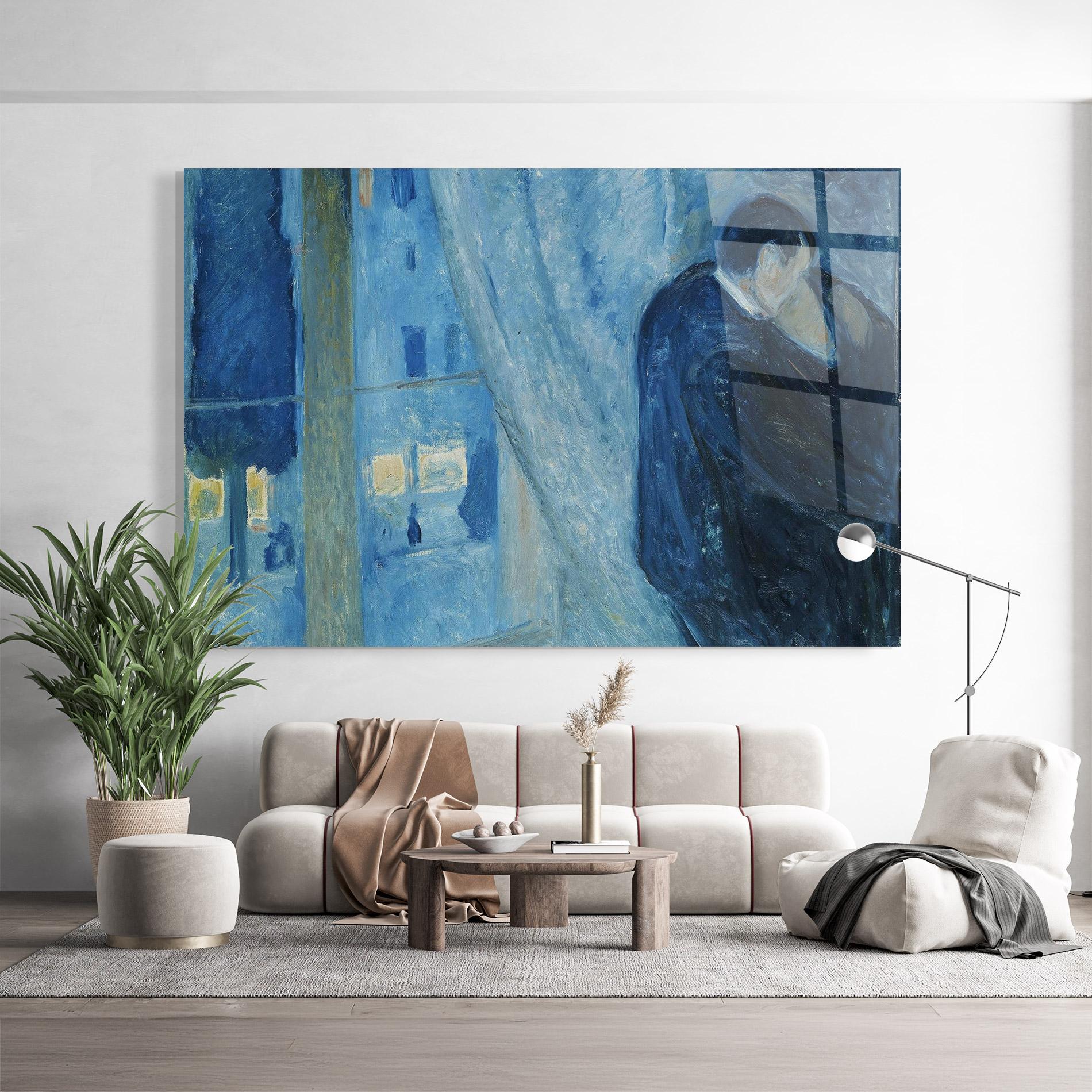 Tablou Sticla Kiss By The Window mockup 9