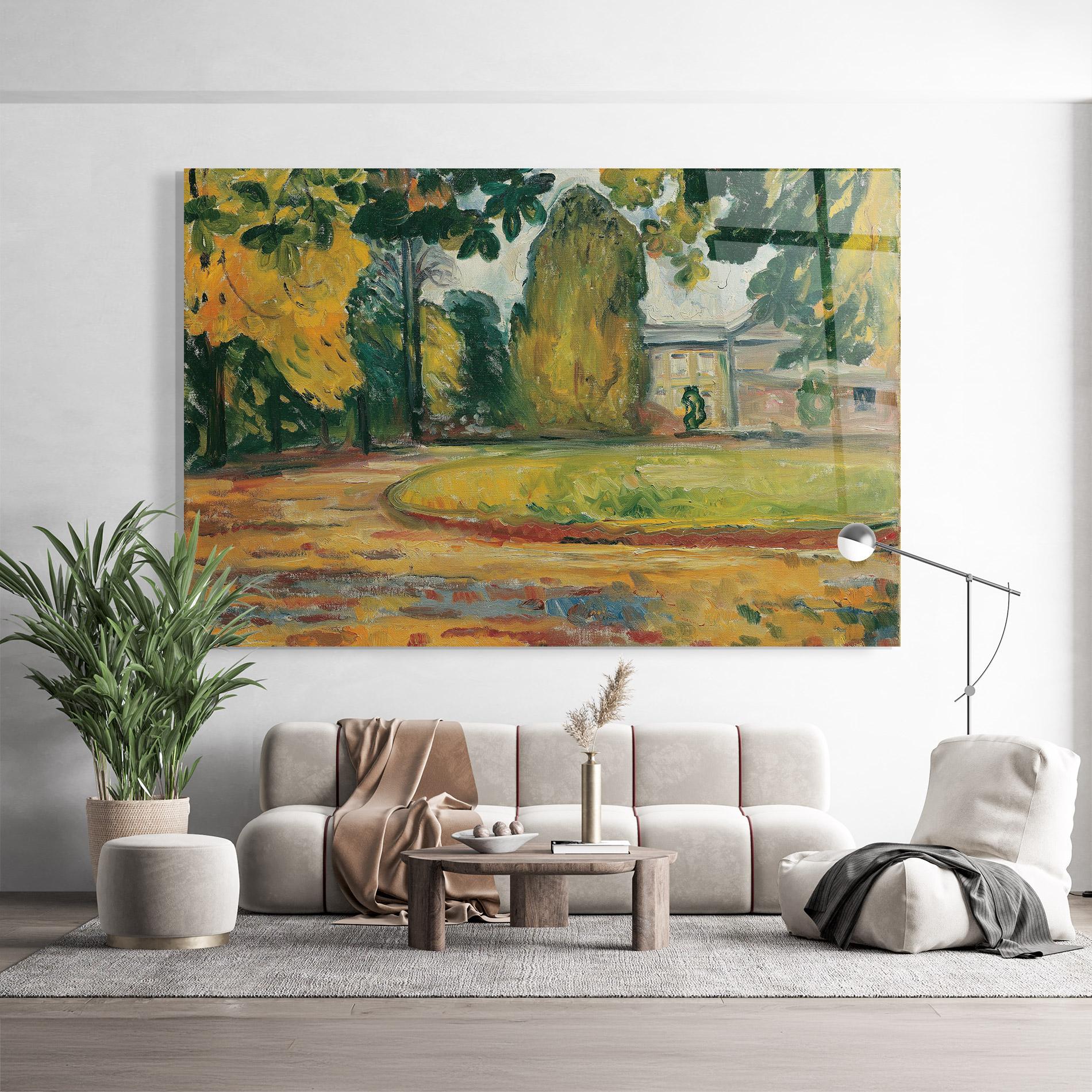 Tablou Sticla Park In Kosen mockup 9