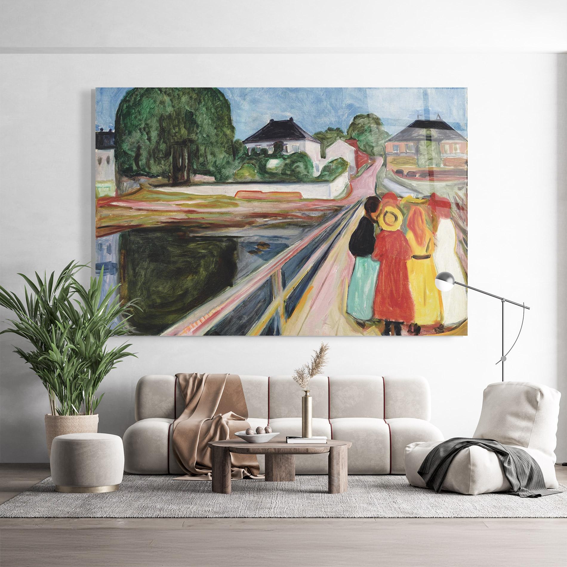 Tablou Sticla Pikene Pa Broen mockup 9