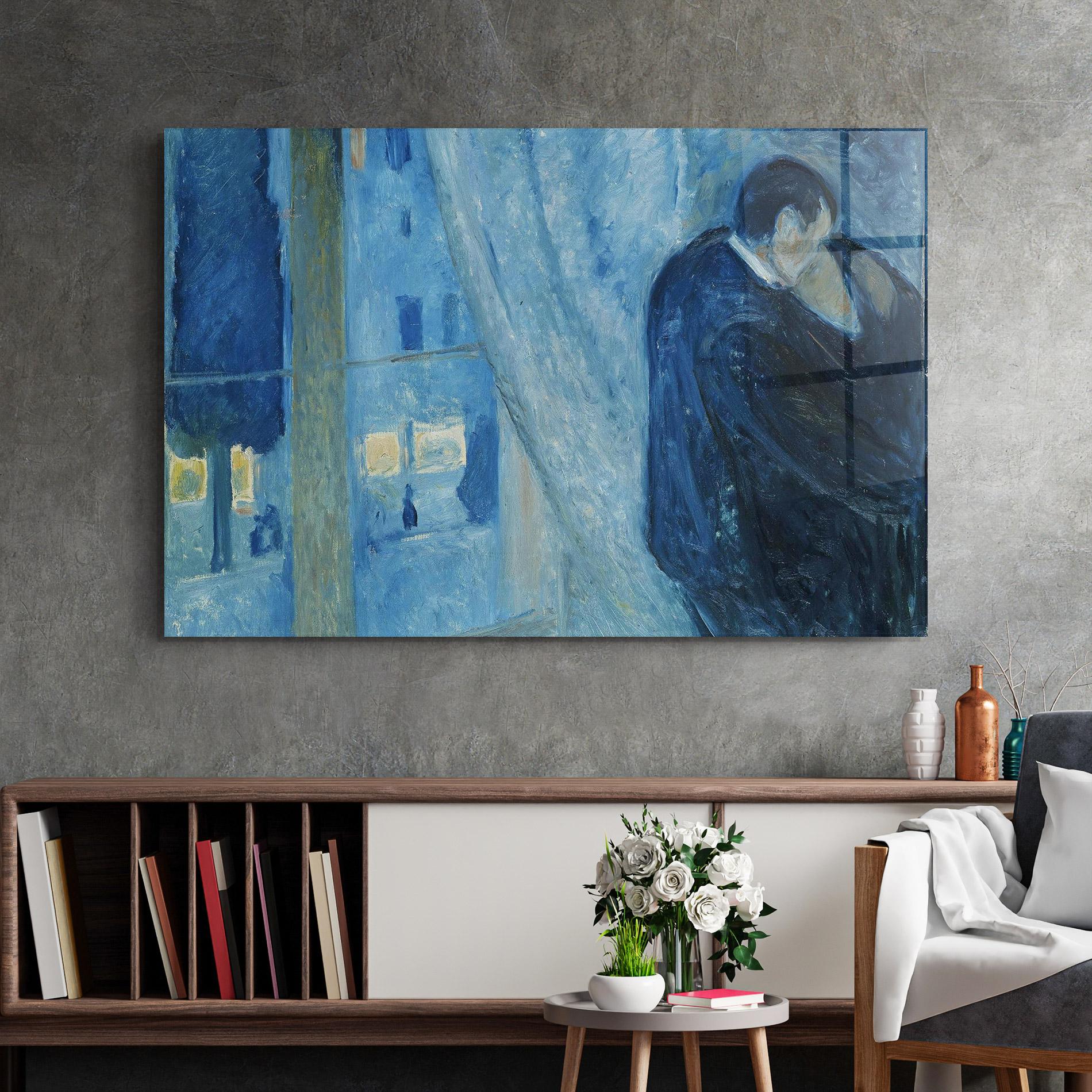 Tablou Sticla Kiss By The Window mockup 2