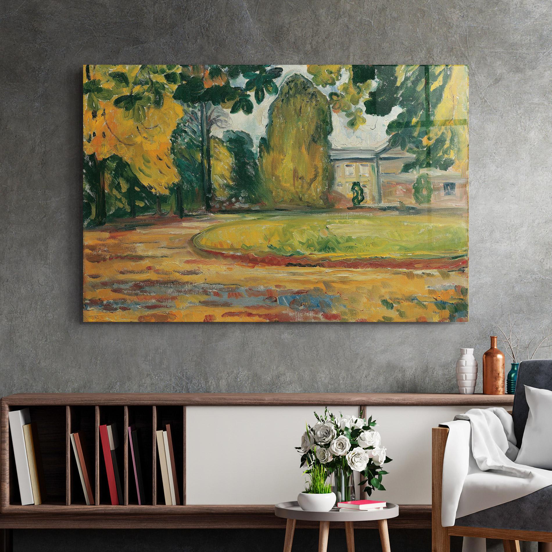 Tablou Sticla Park In Kosen mockup 2