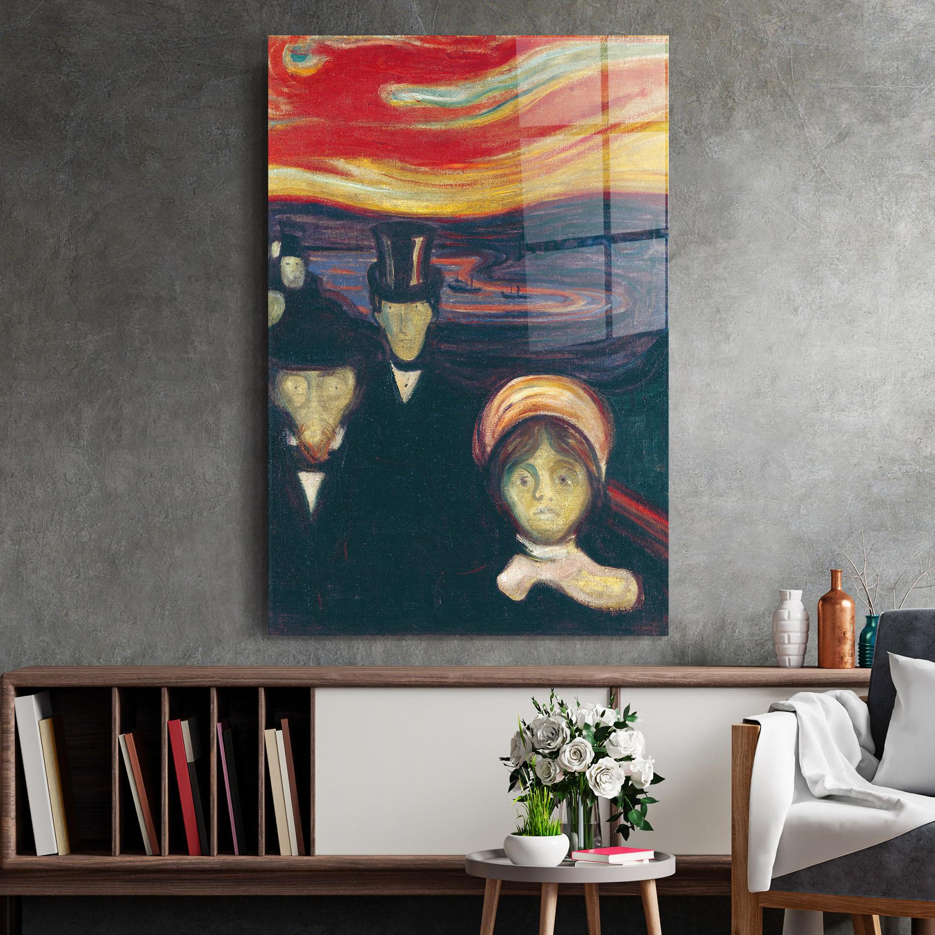 Tablou Sticla Anxiety mockup 2