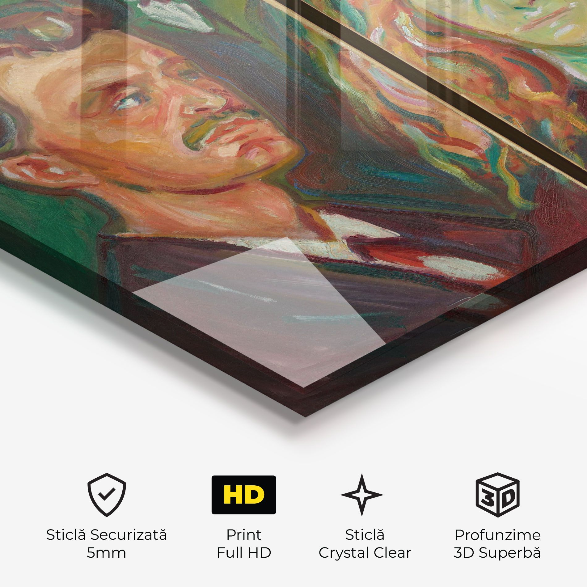 Green Self Portrait mockup 3