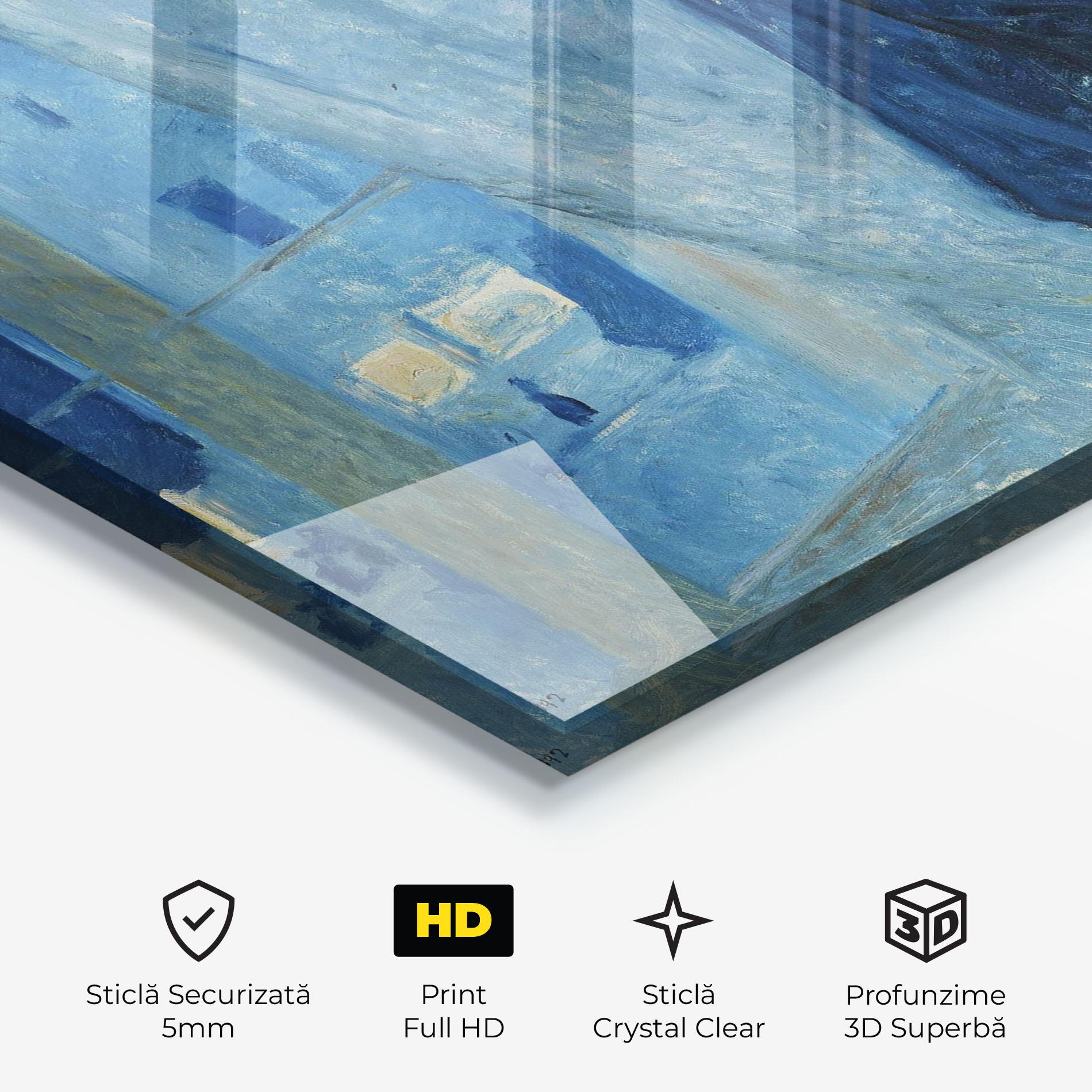 Tablou Sticla Kiss By The Window mockup 3