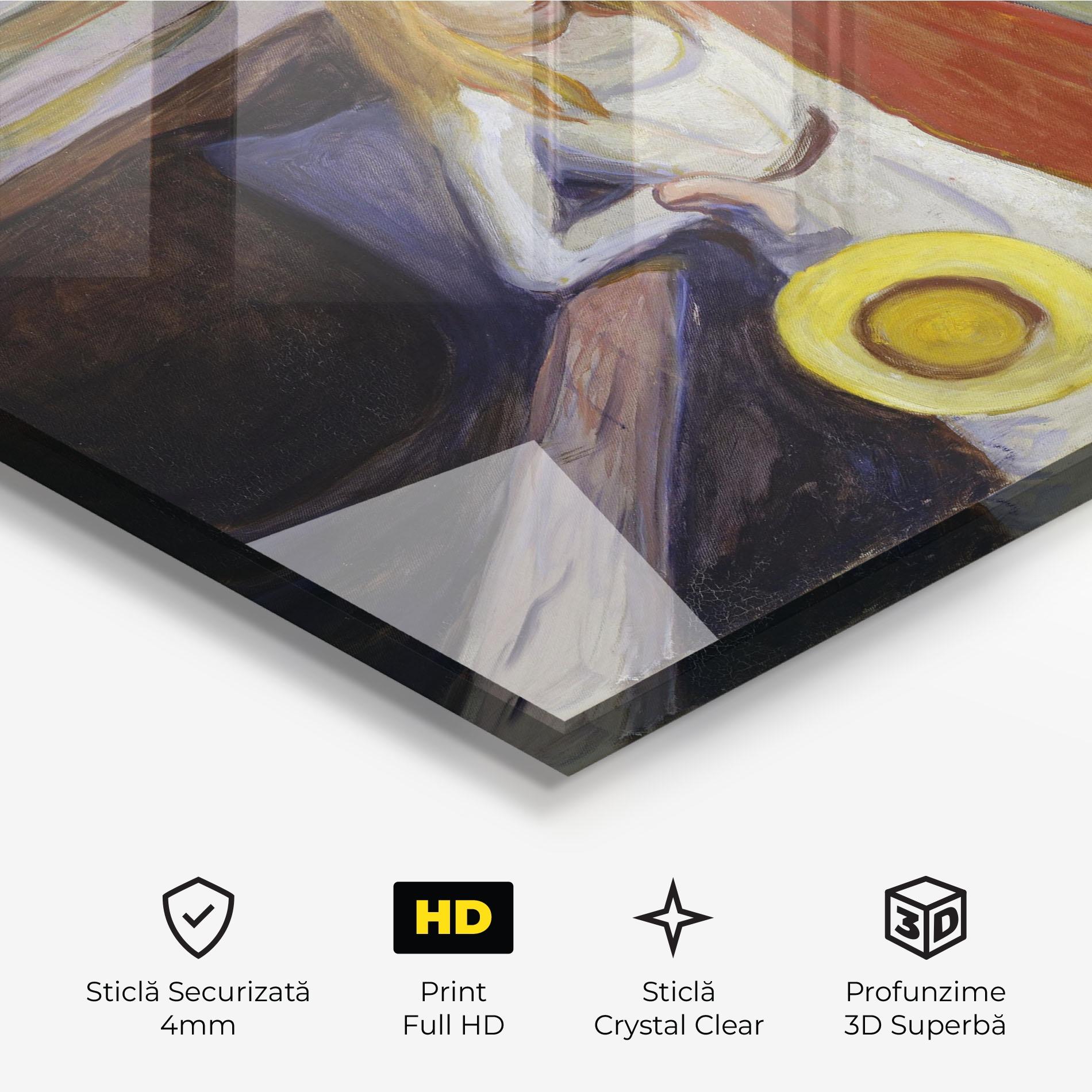 Tablou Sticla Bridge Girls mockup 3