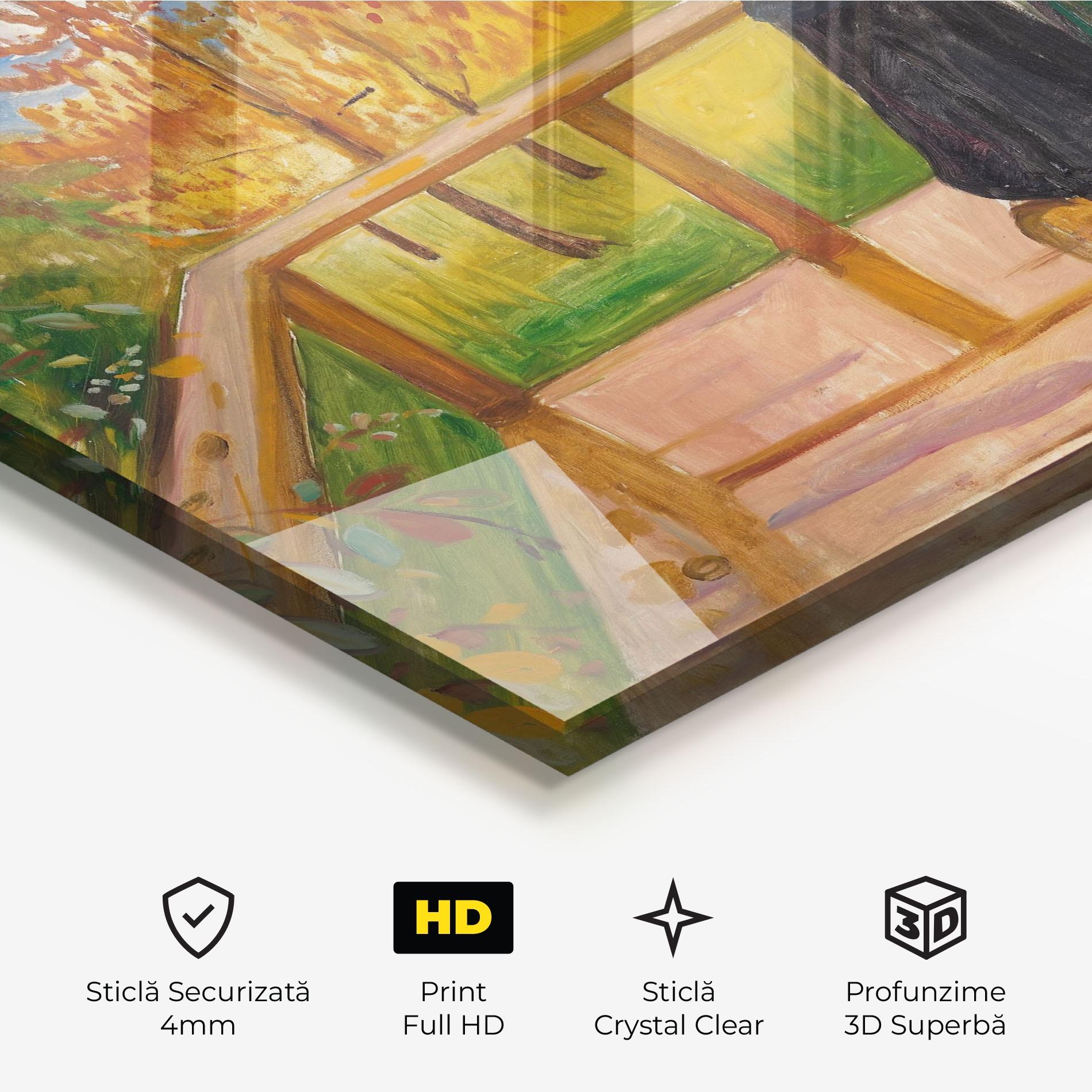 Tablou Sticla On The Veranda mockup 3