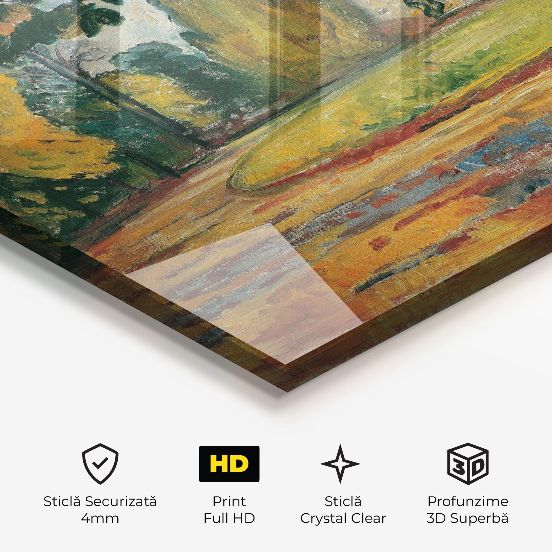 Tablou Sticla Park In Kosen mockup 3