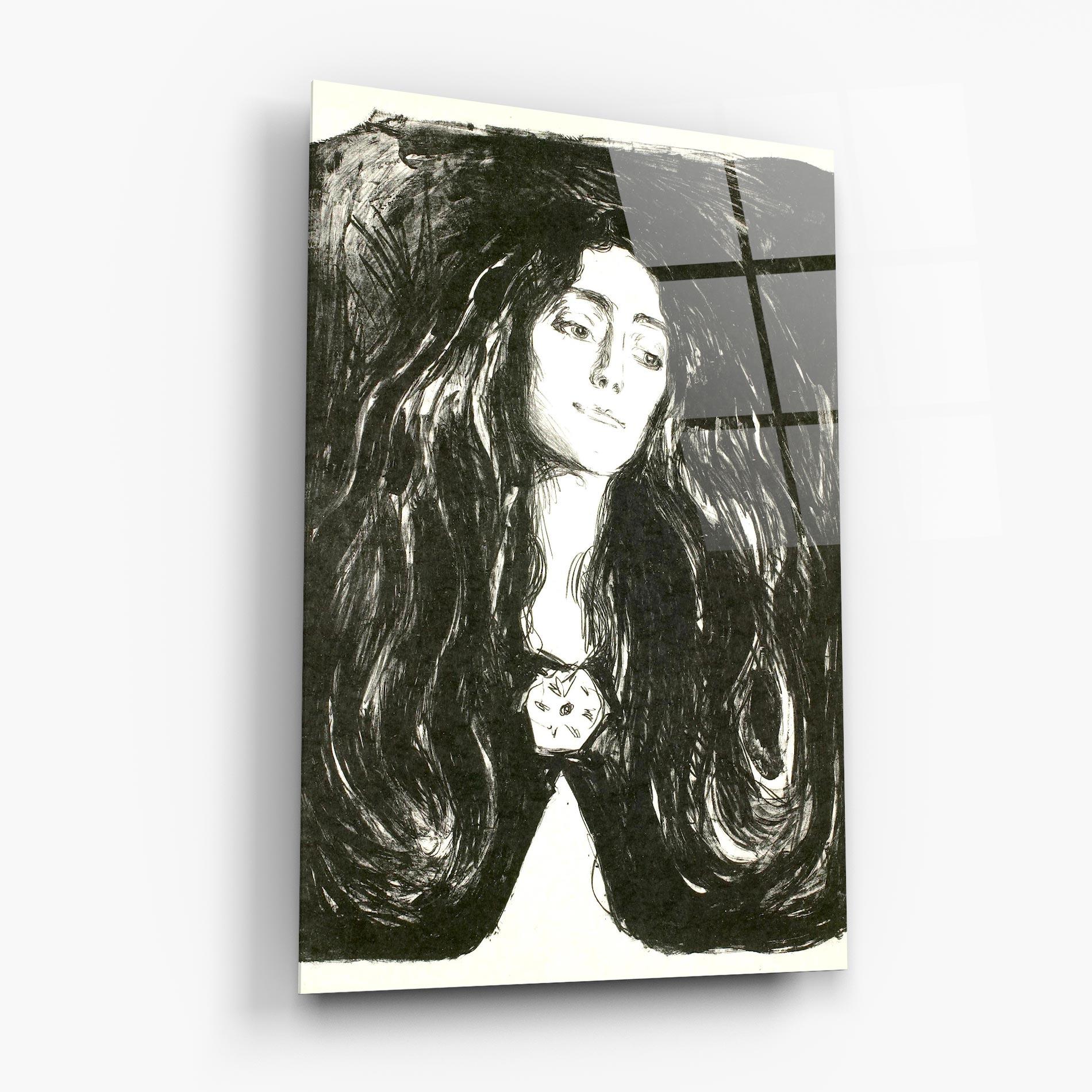 Tablou Sticla The Brooch Eva Mudocci mockup 6