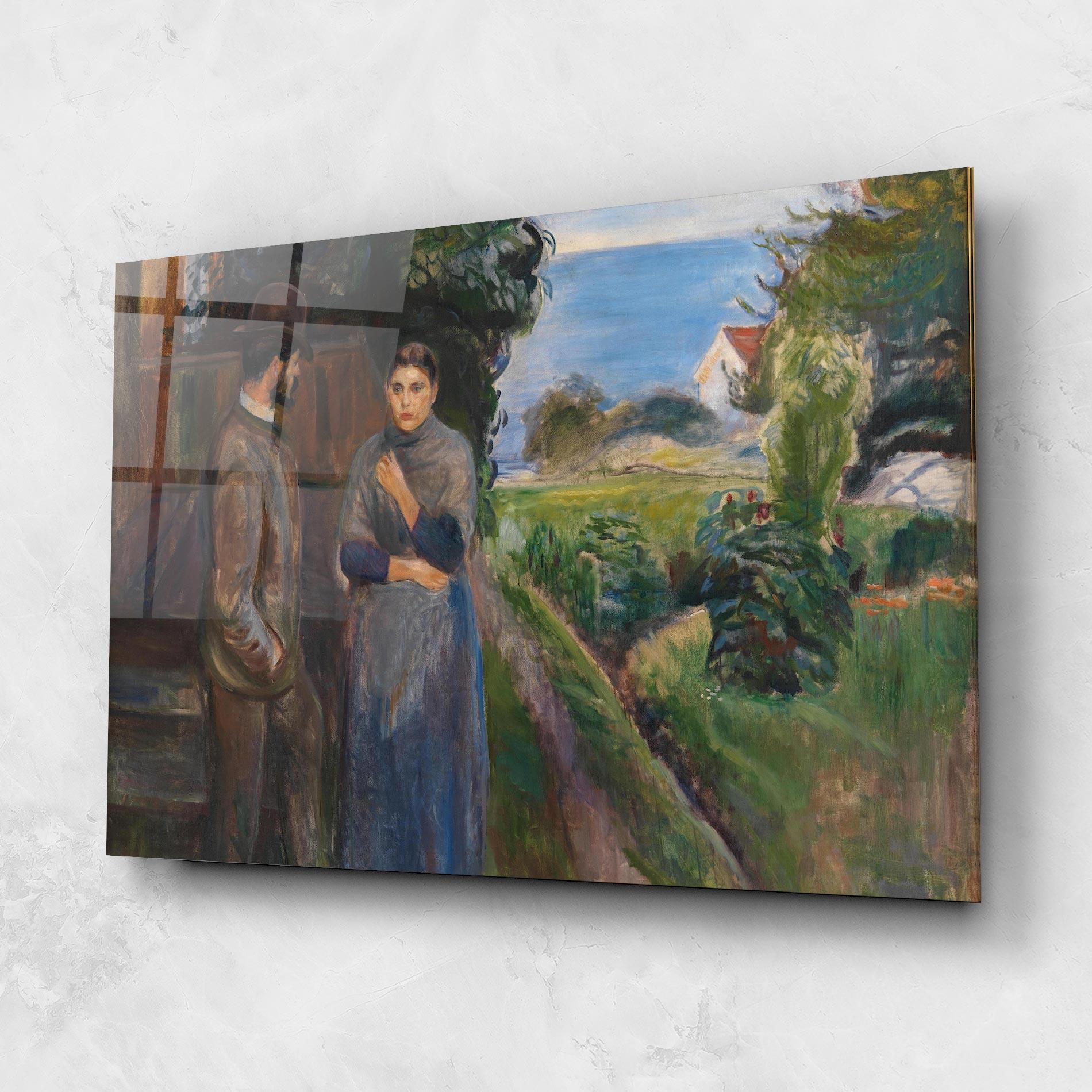 Tablou Sticla Evening Passion mockup 1