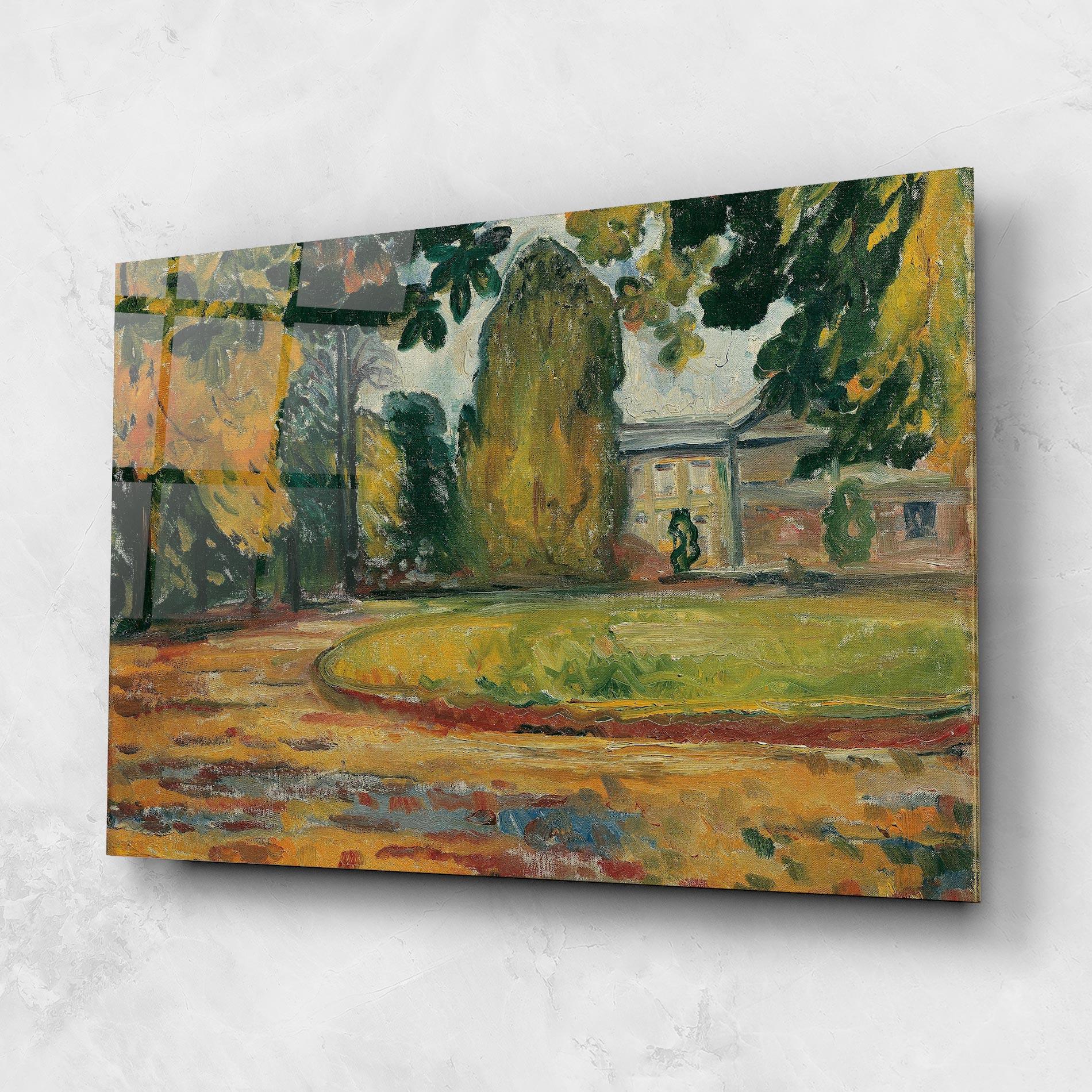 Tablou Sticla Park In Kosen mockup 1