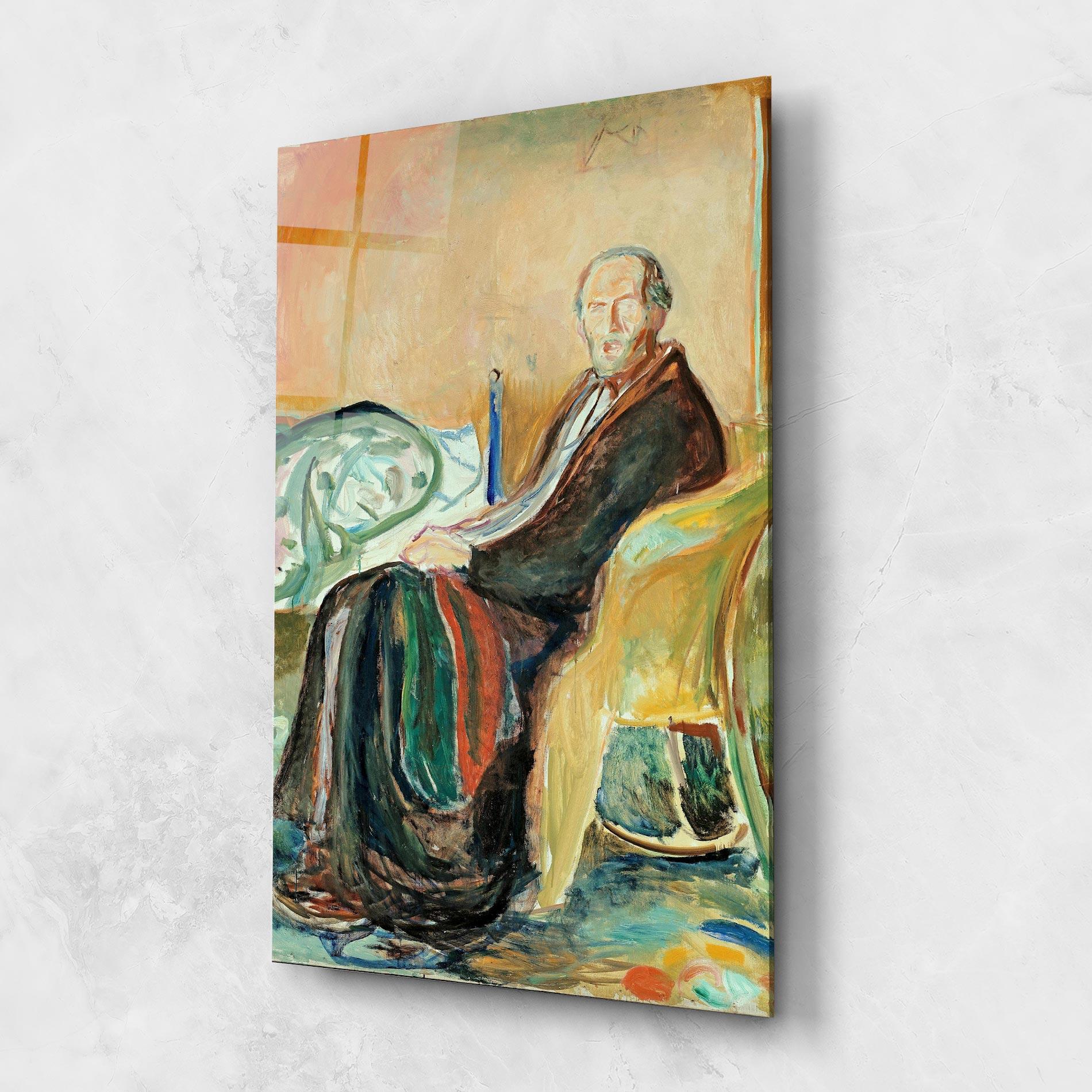 Tablou Sticla Self Portrait Spanish mockup 1