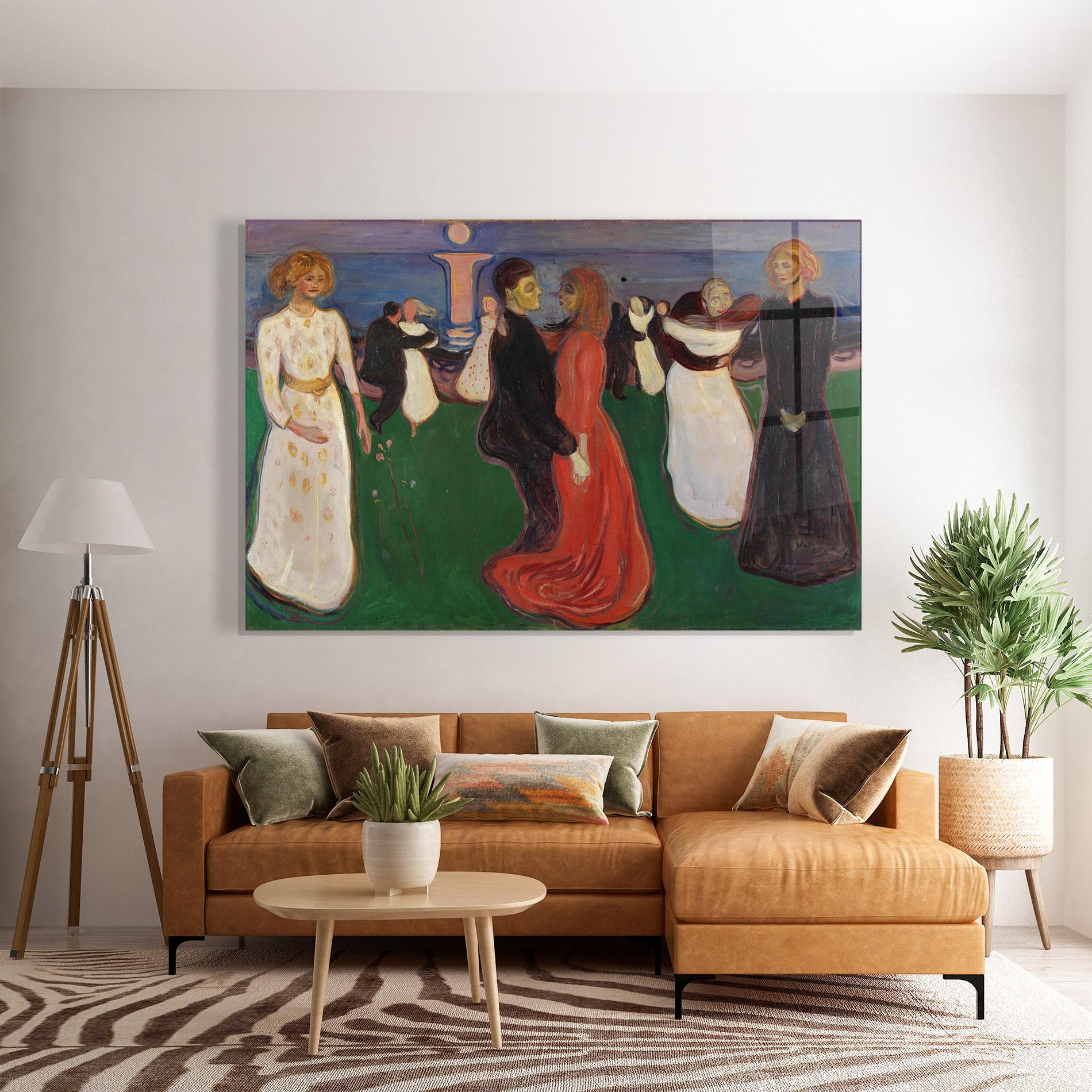 Tablou Sticla Dance Of Life mockup 7