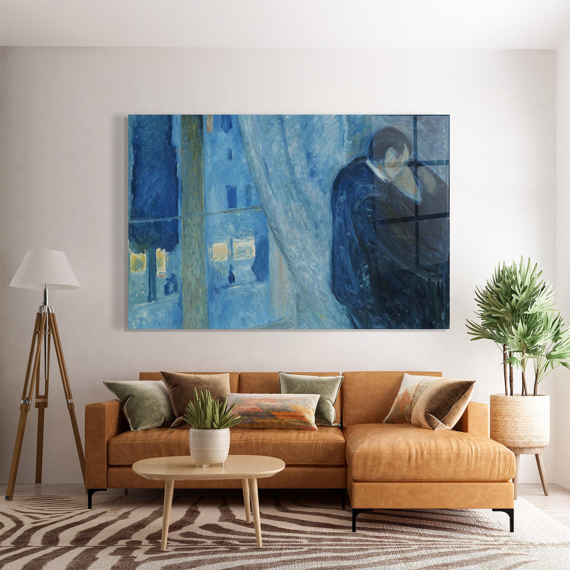 Tablou Sticla Kiss By The Window mockup 7