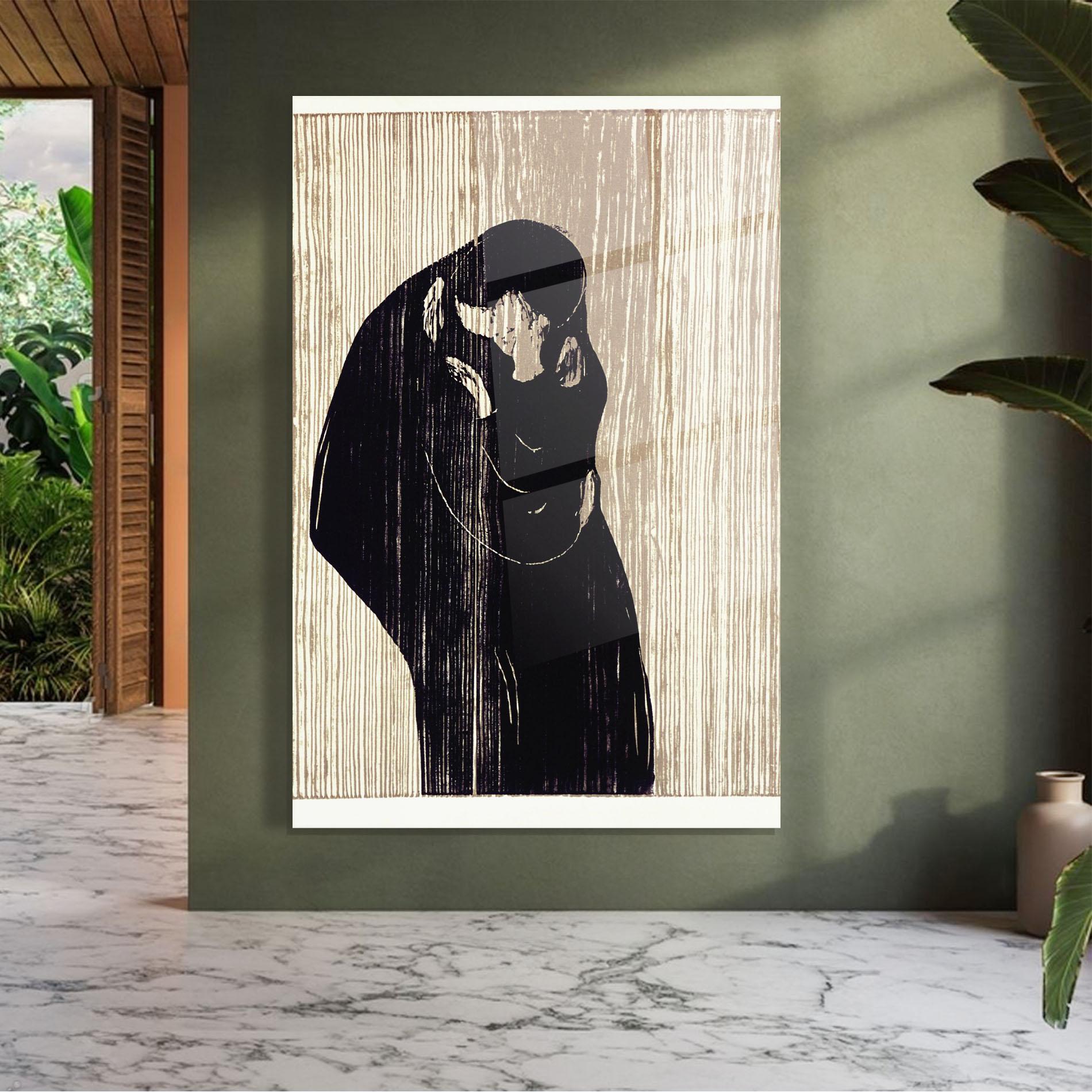 Tablou Sticla Kiss mockup 7