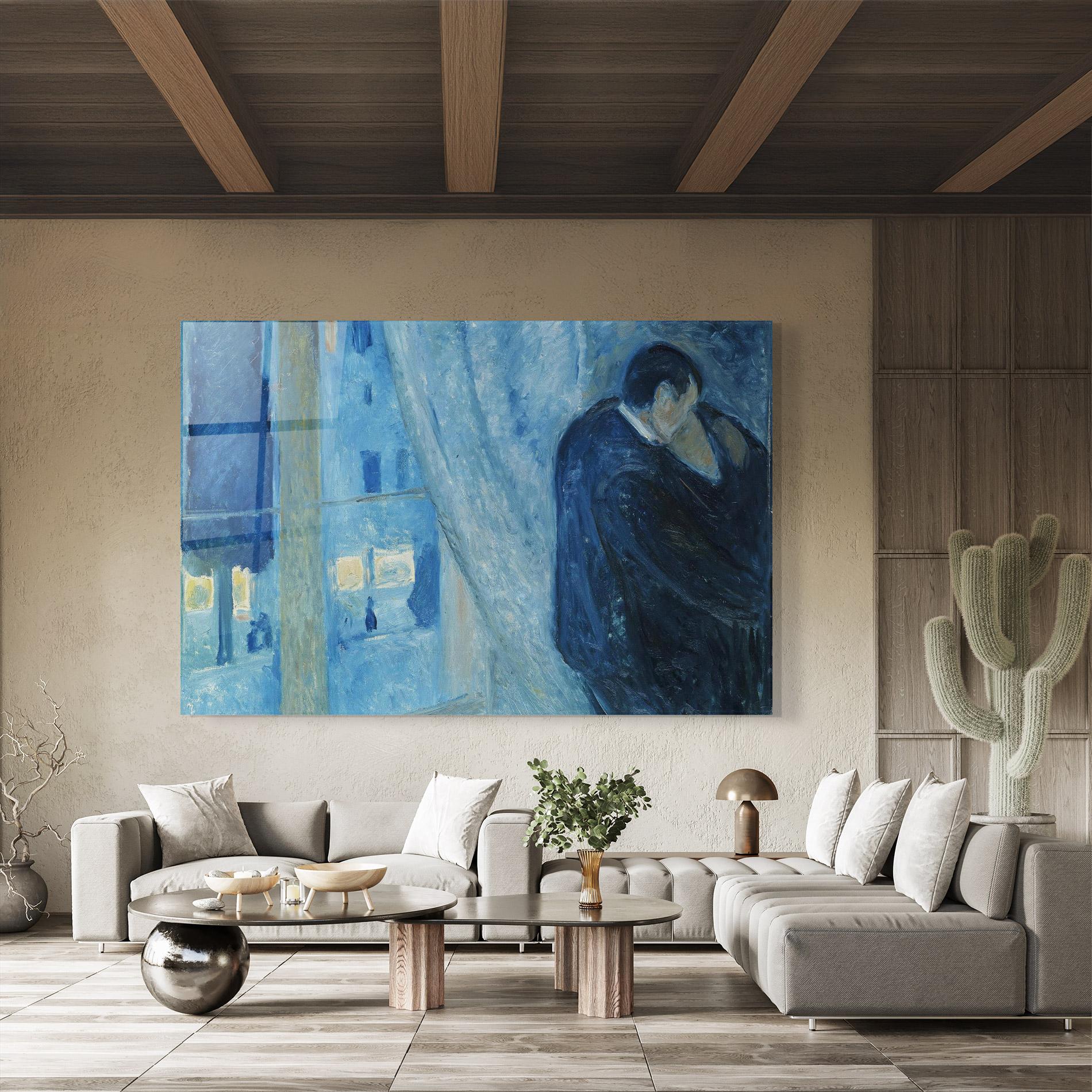 Tablou Sticla Kiss By The Window mockup 8