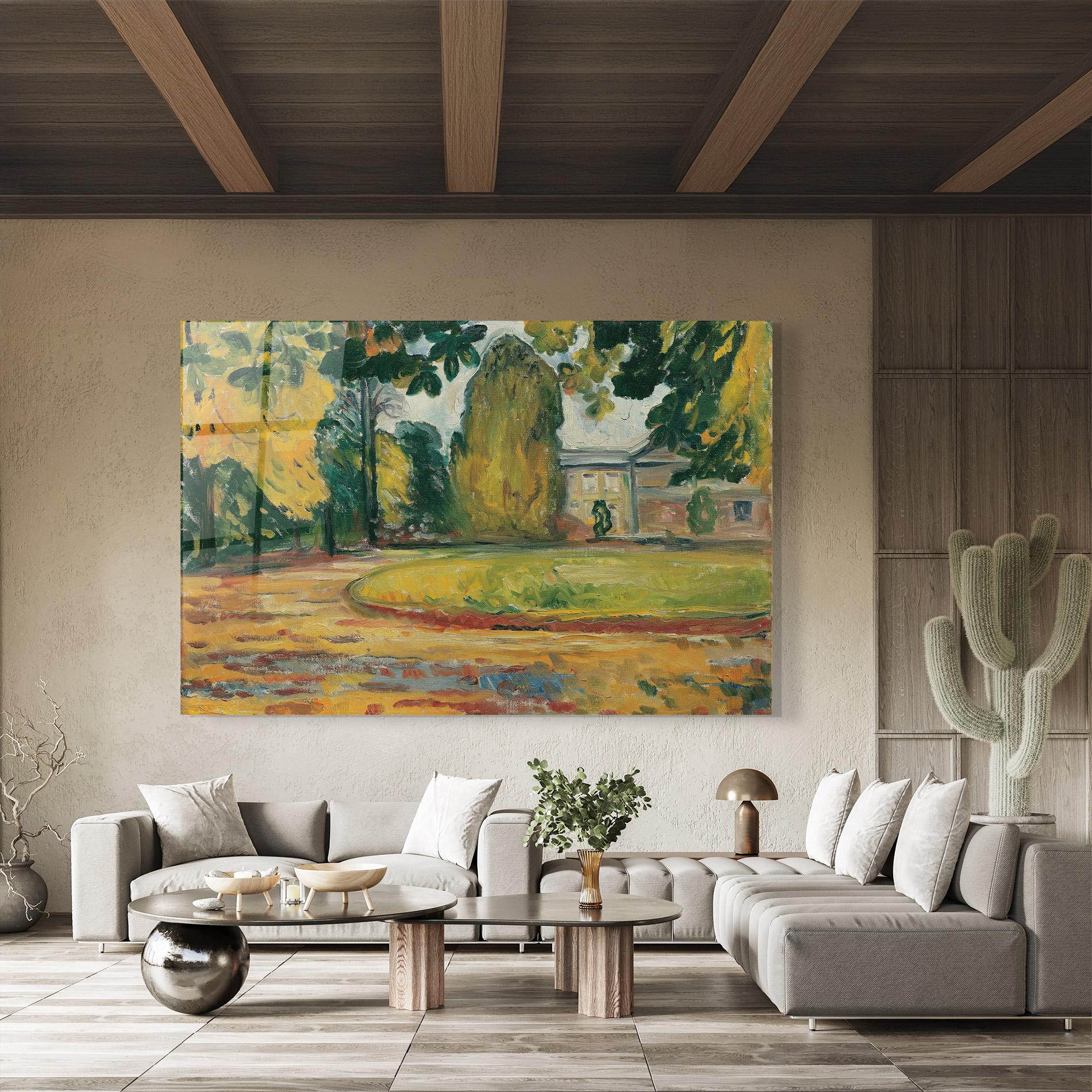 Tablou Sticla Park In Kosen mockup 8