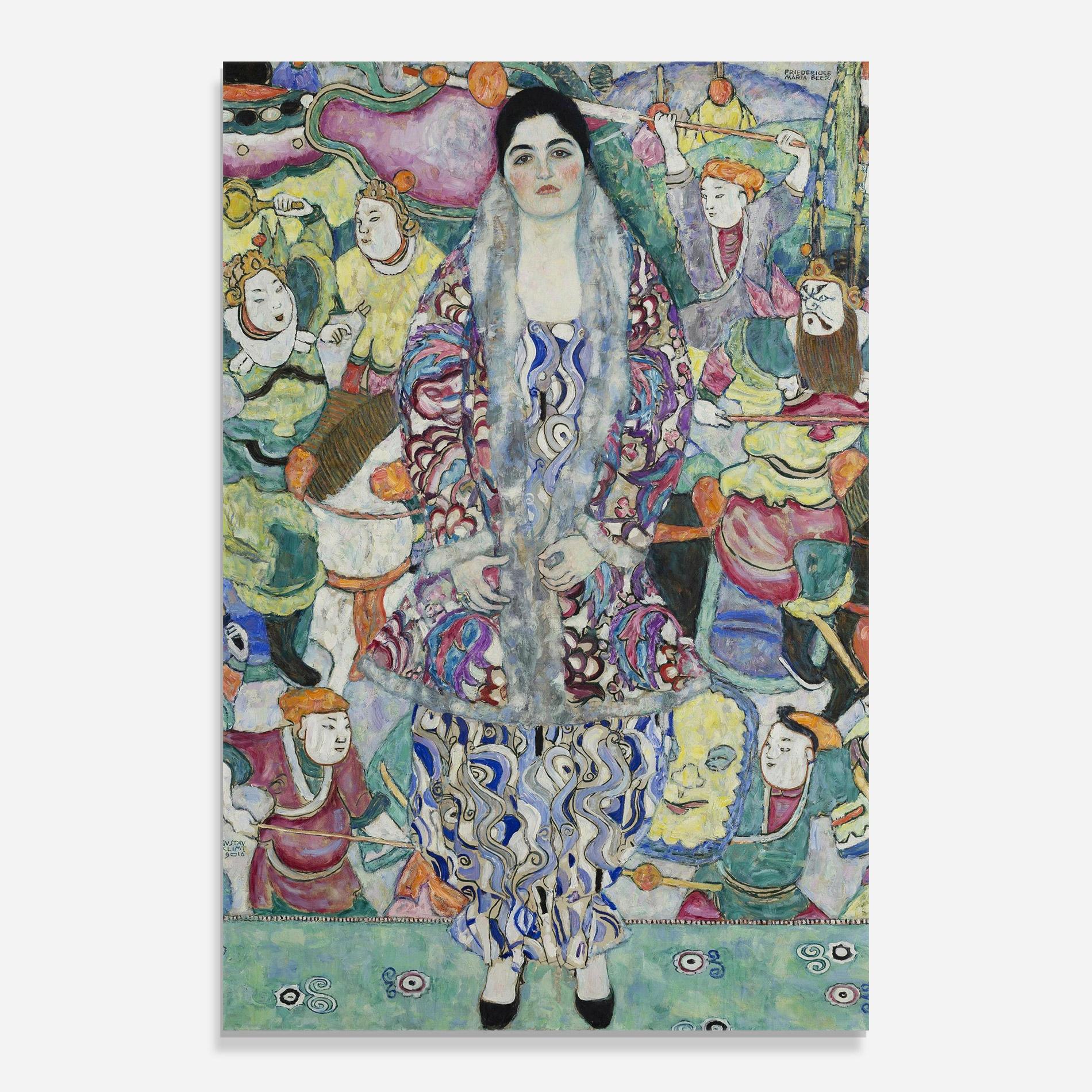 Tablou Sticla Portrait Of Friedericke mockup 0