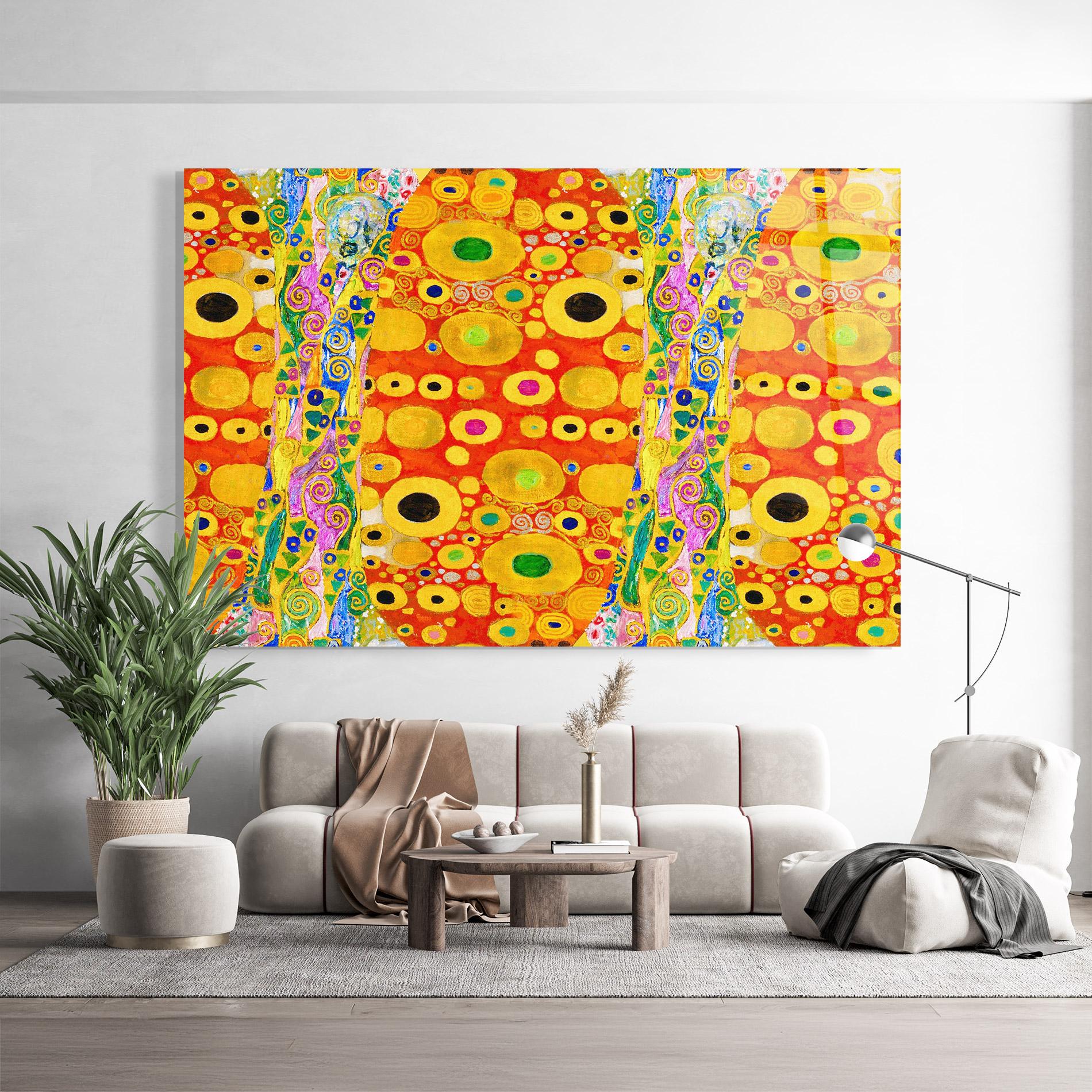 Tablou Sticla Hope Ii Patterned mockup 9