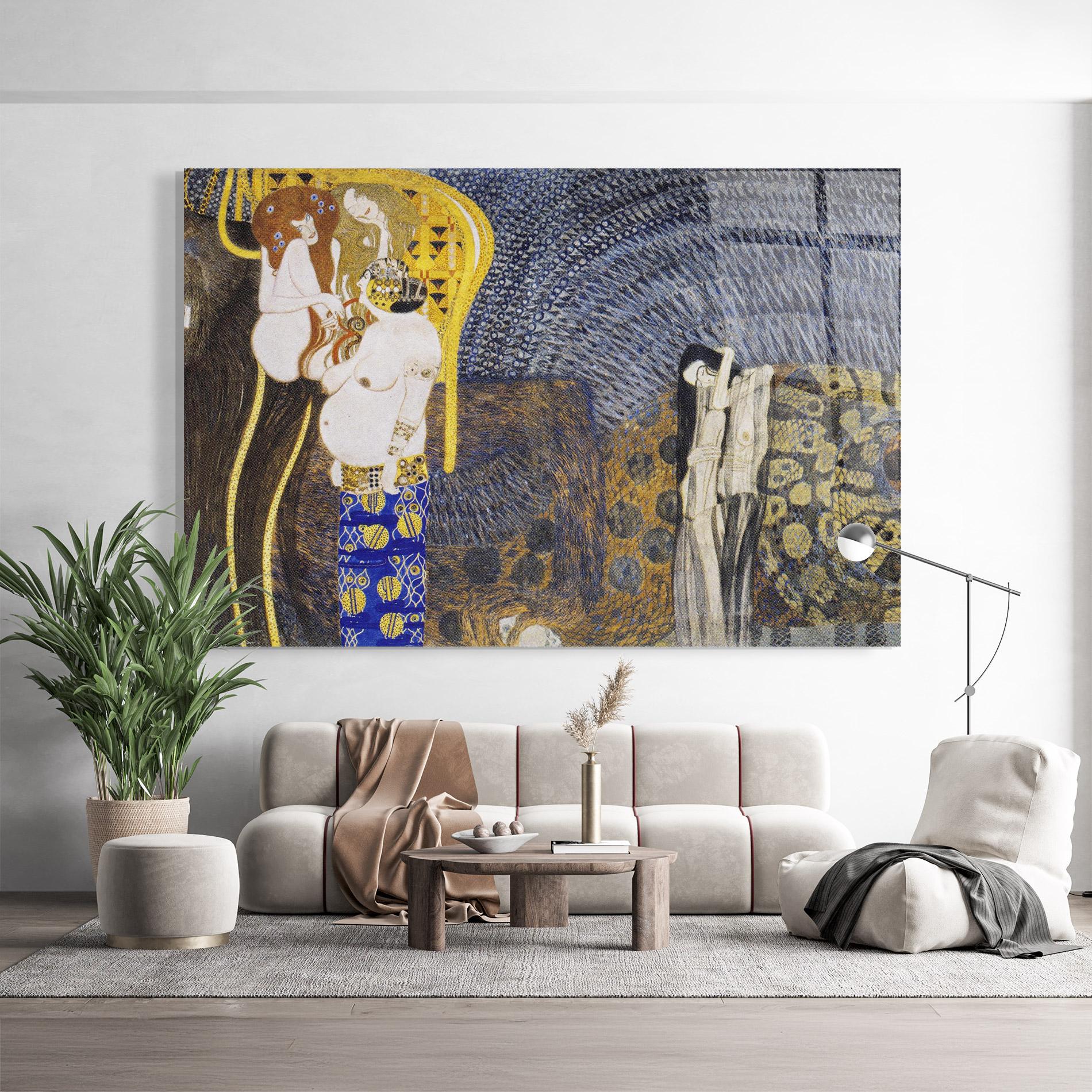 Tablou Sticla The Hostile Powers mockup 9