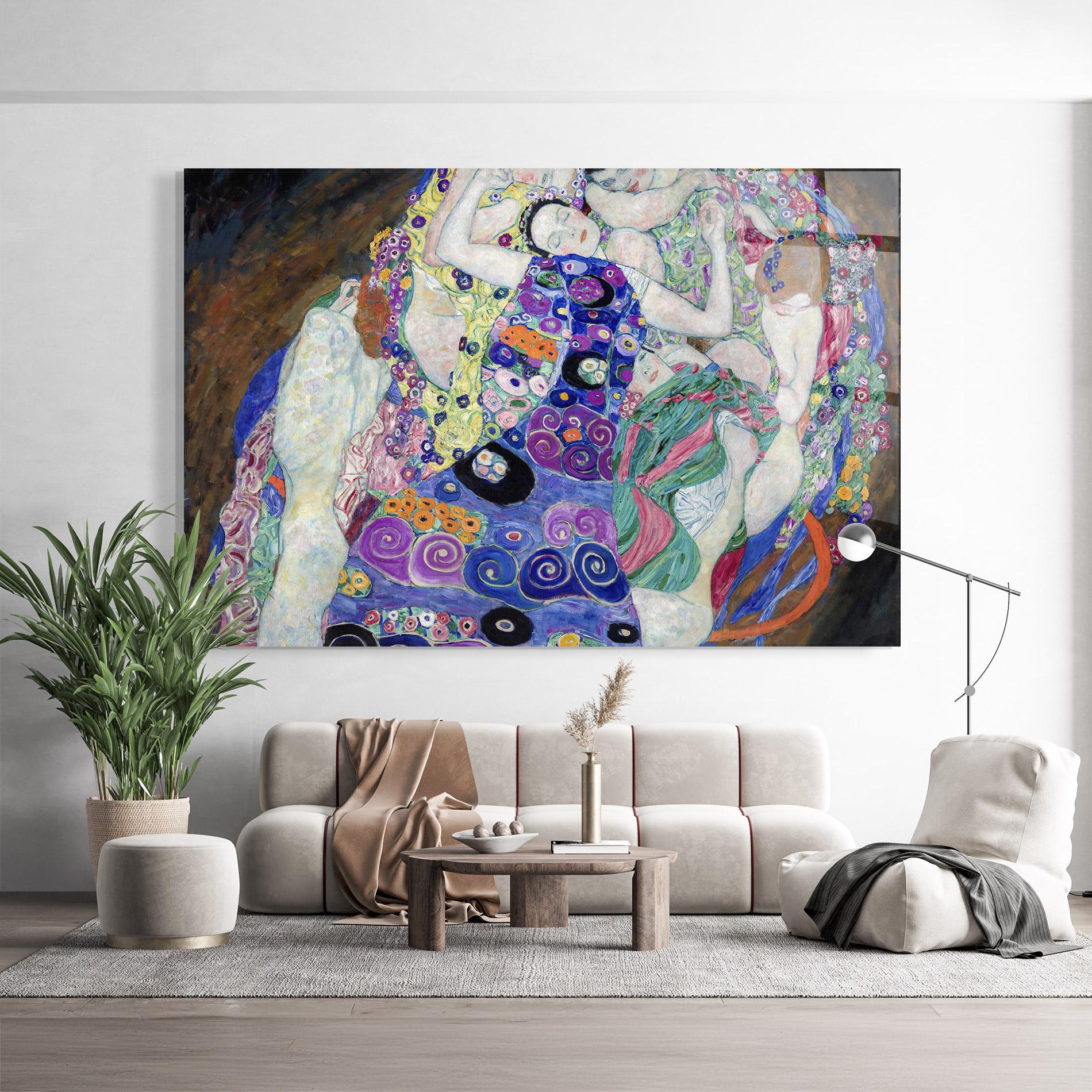 Tablou Sticla The Virgin 1913 mockup 9