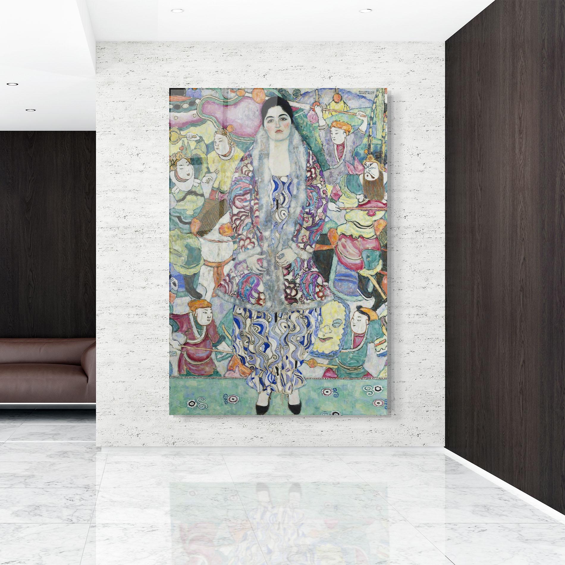 Tablou Sticla Portrait Of Friedericke mockup 9