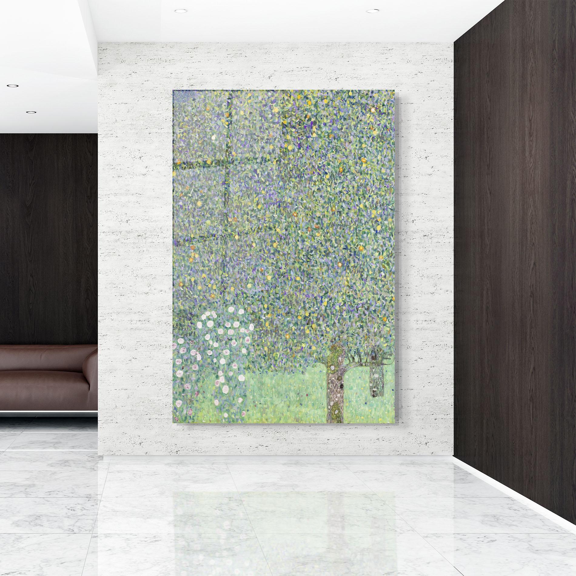 Tablou Sticla Rosebushes mockup 9