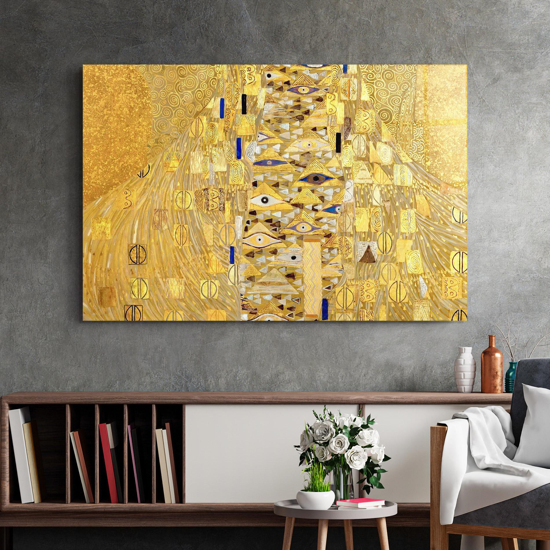 Tablou Sticla Adele Bloch Bauer mockup 2
