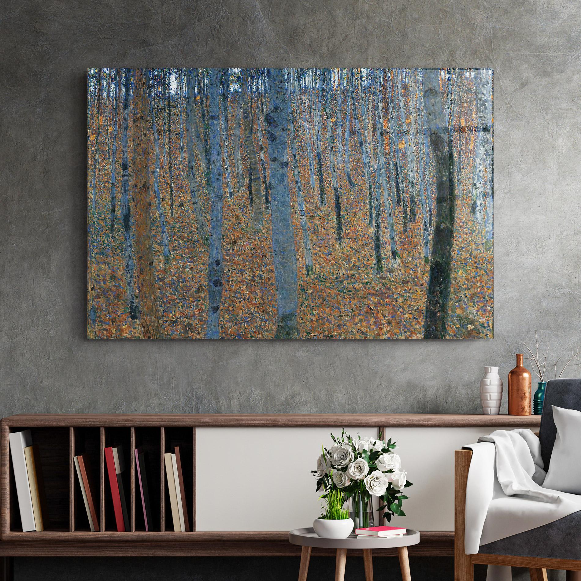 Tablou Sticla Beech Grove mockup 2