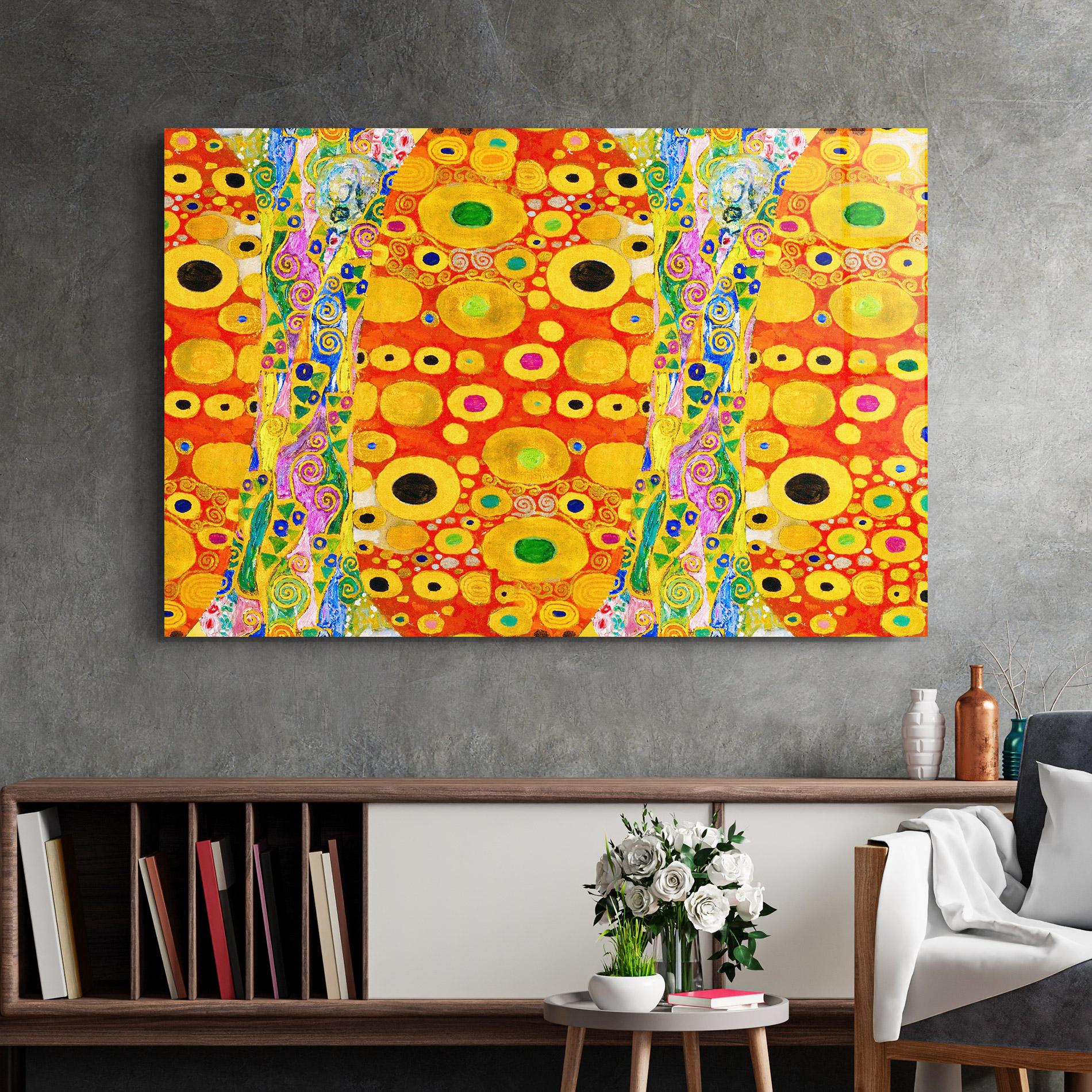 Tablou Sticla Hope Ii Patterned mockup 2