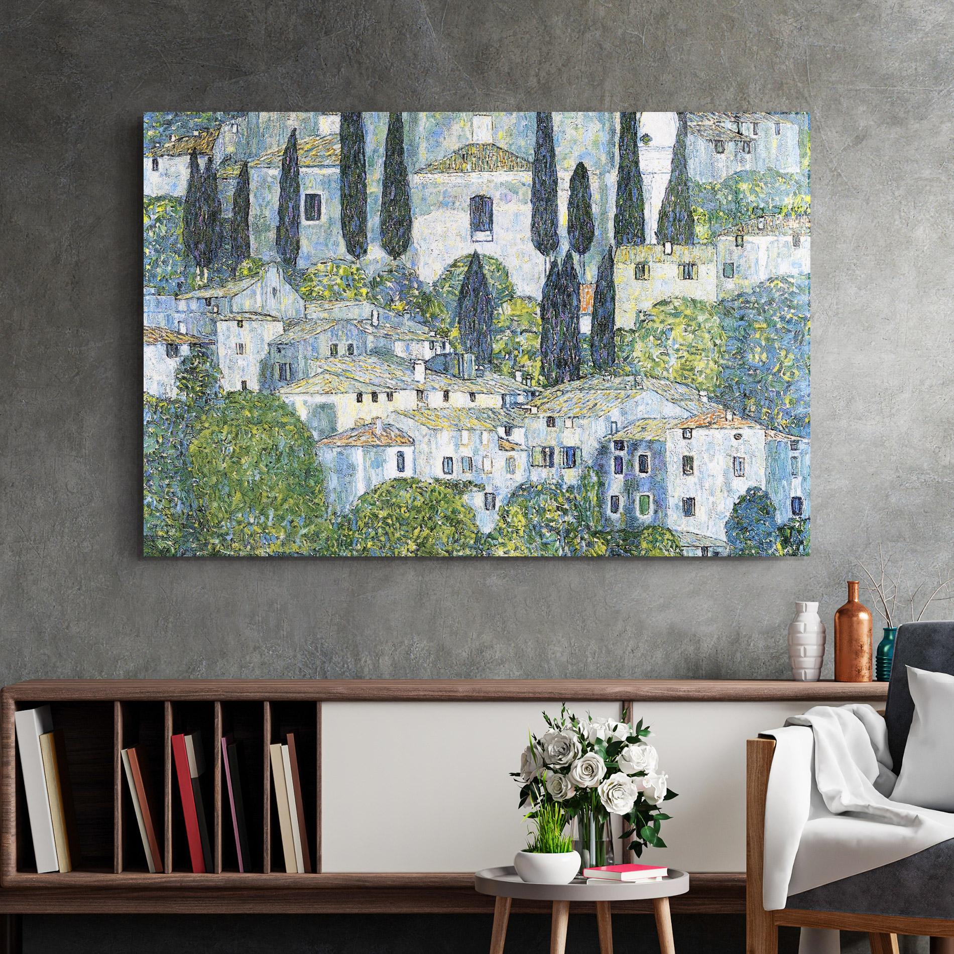 Tablou Sticla Kirche In Cassone mockup 2