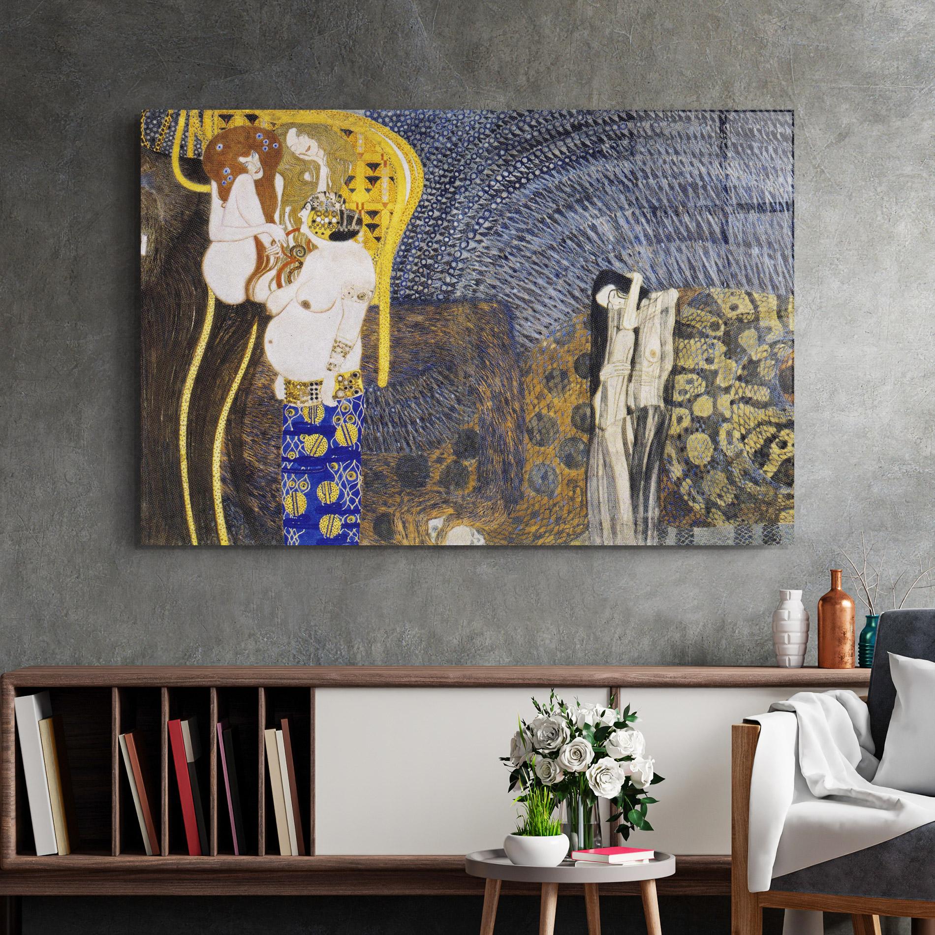 Tablou Sticla The Hostile Powers mockup 2