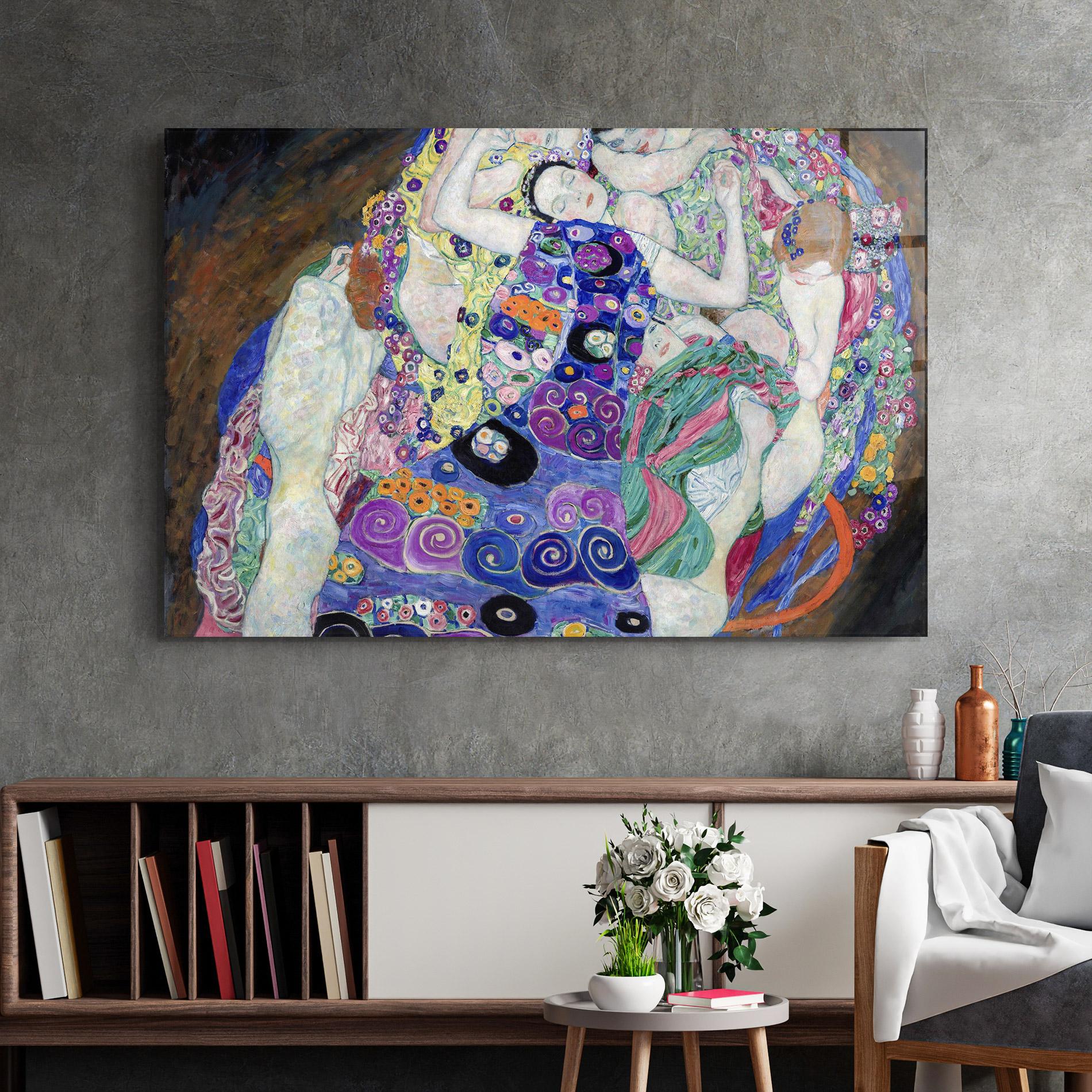 Tablou Sticla The Virgin 1913 mockup 2