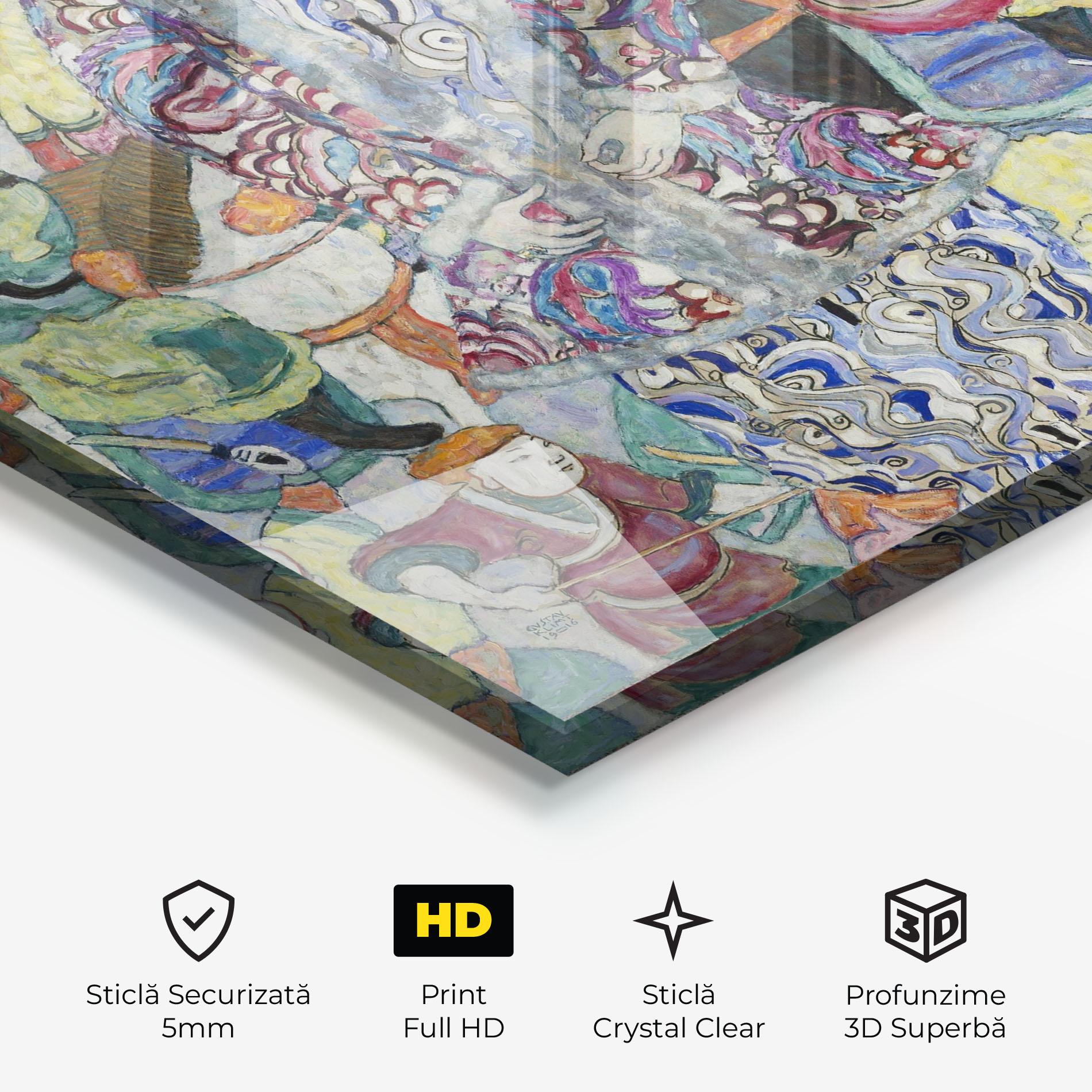 Tablou Sticla Portrait Of Friedericke mockup 3