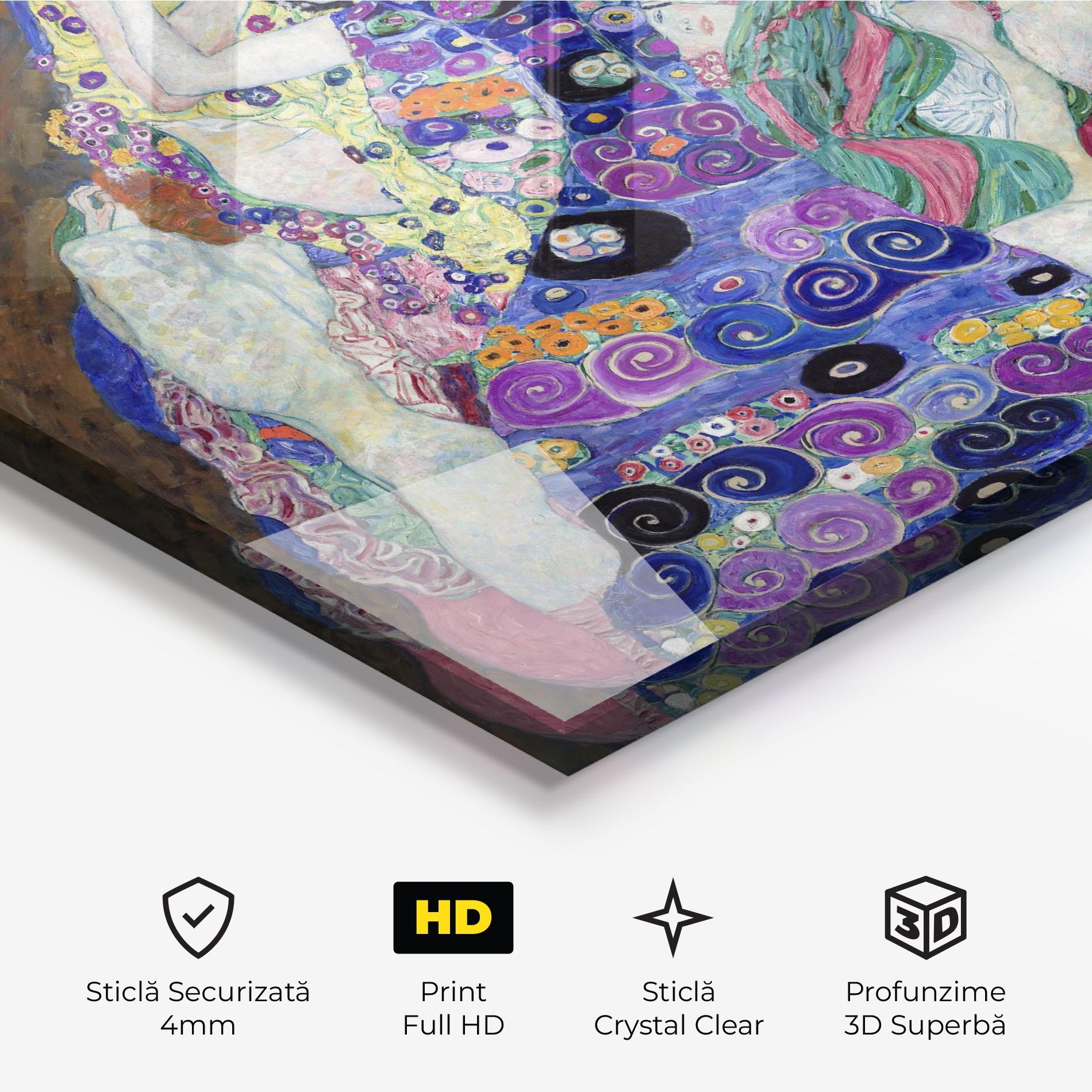 Tablou Sticla The Virgin 1913 mockup 3