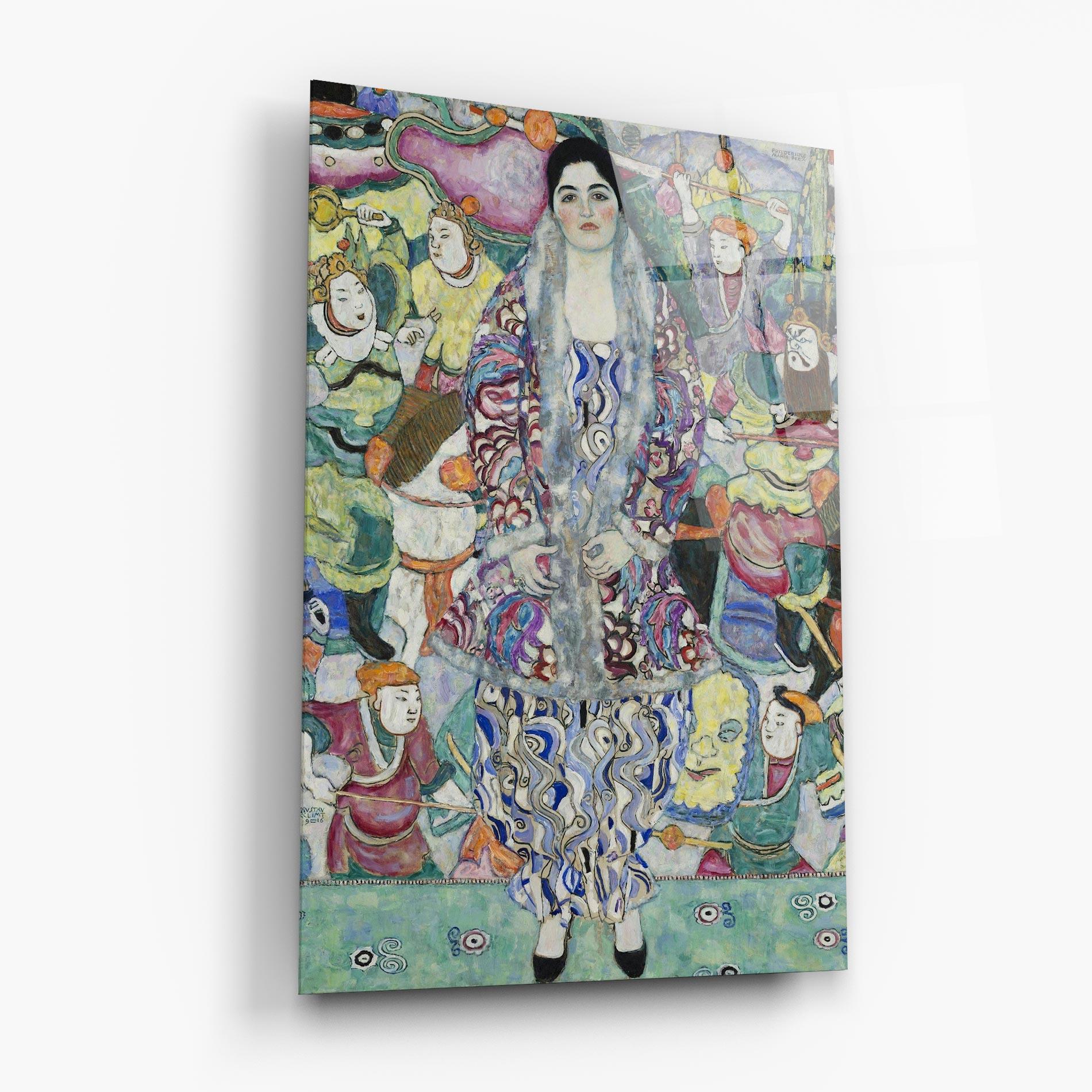 Tablou Sticla Portrait Of Friedericke mockup 6