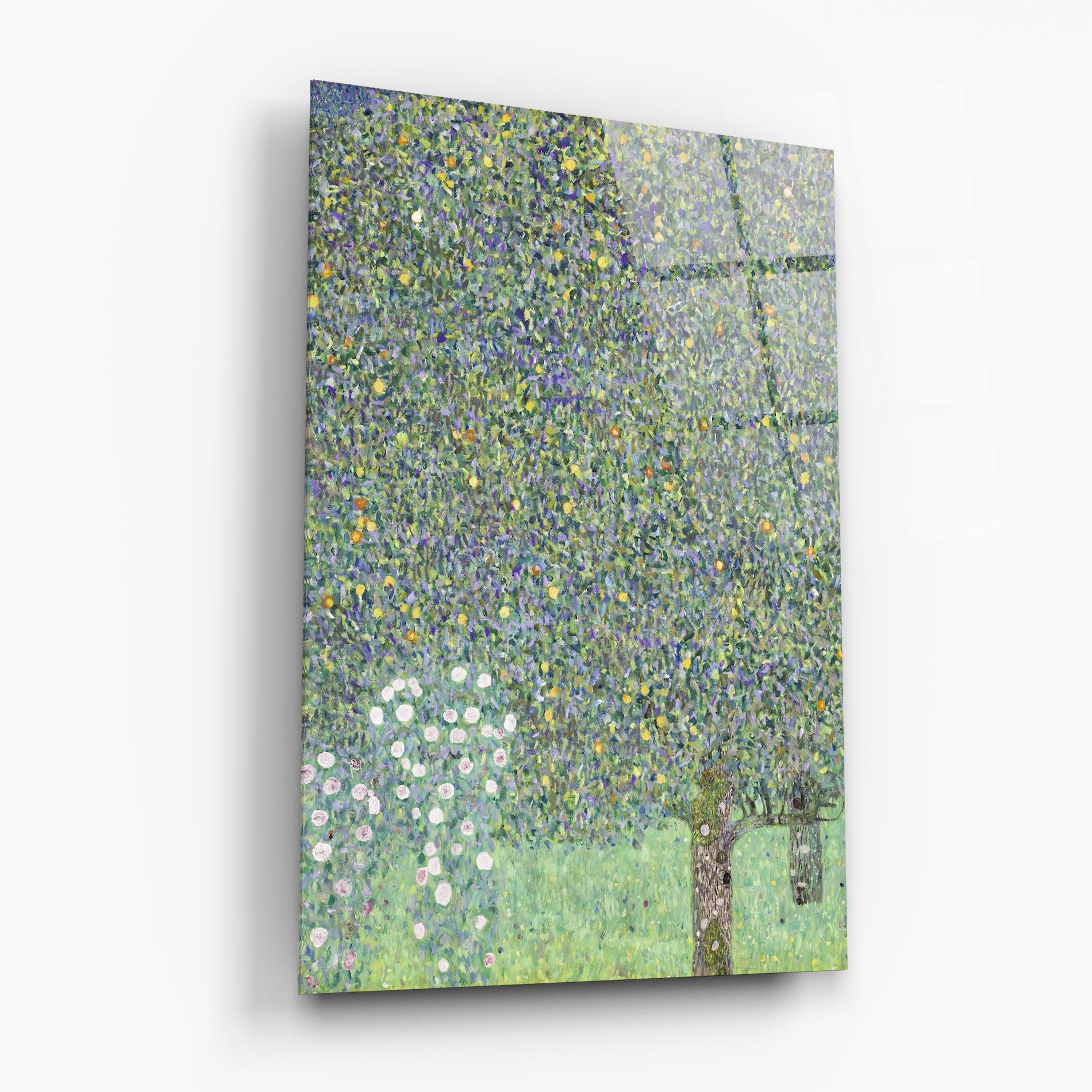 Tablou Sticla Rosebushes mockup 6