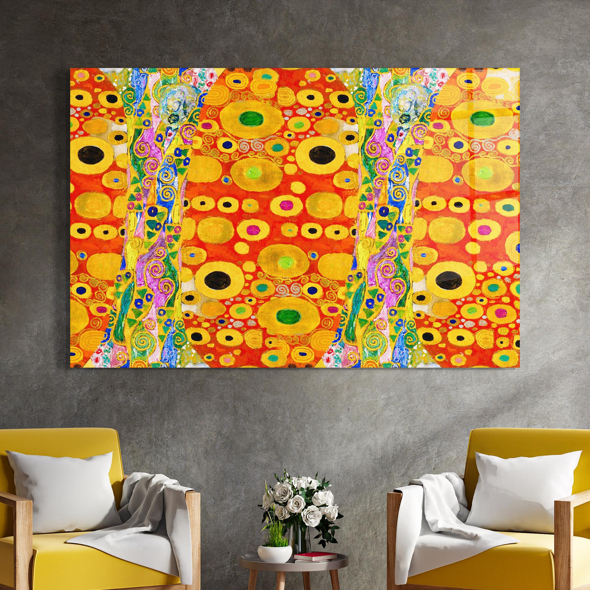 Tablou Sticla Hope Ii Patterned mockup 4