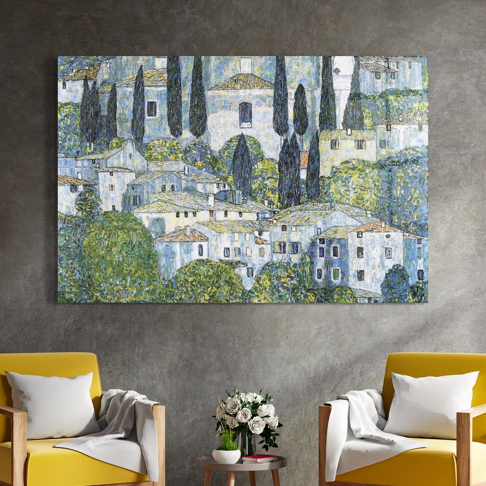 Tablou Sticla Kirche In Cassone mockup 4