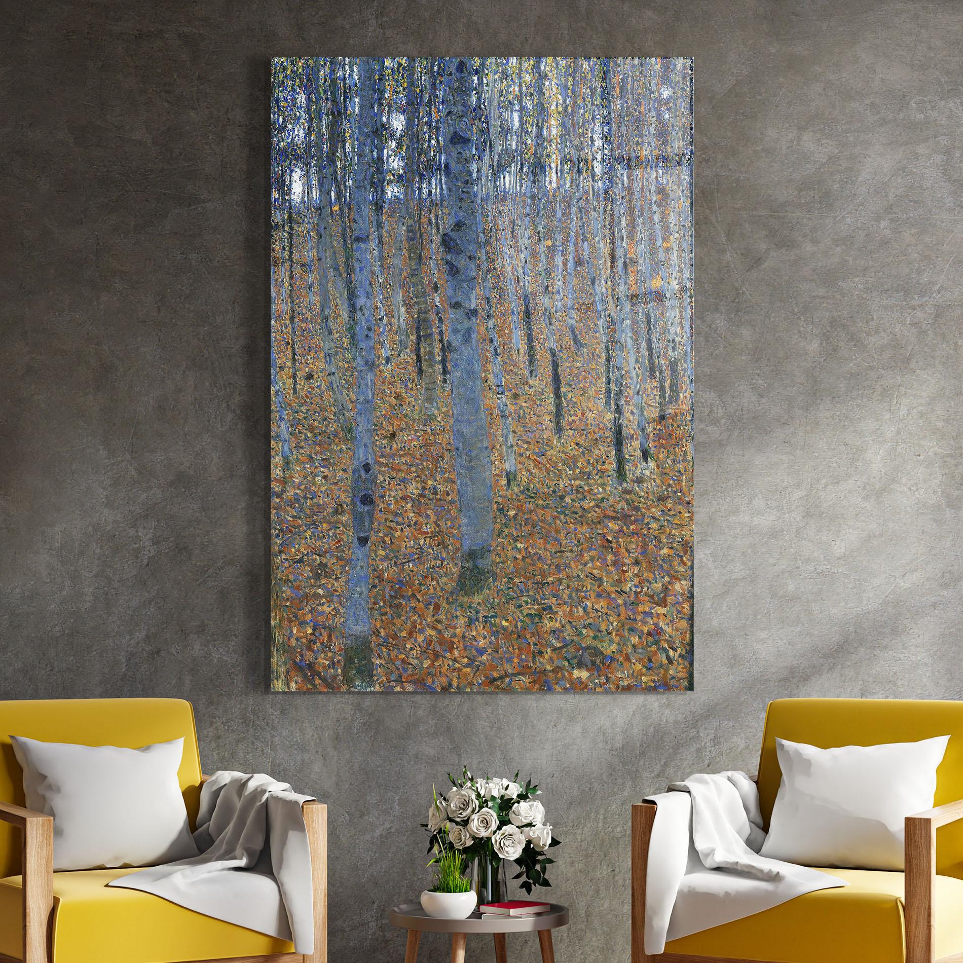 Tablou Sticla Beech Grove I mockup 4