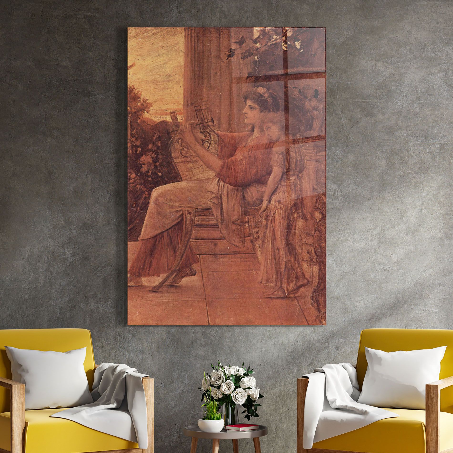 Gustav Klimt Painting mockup 4