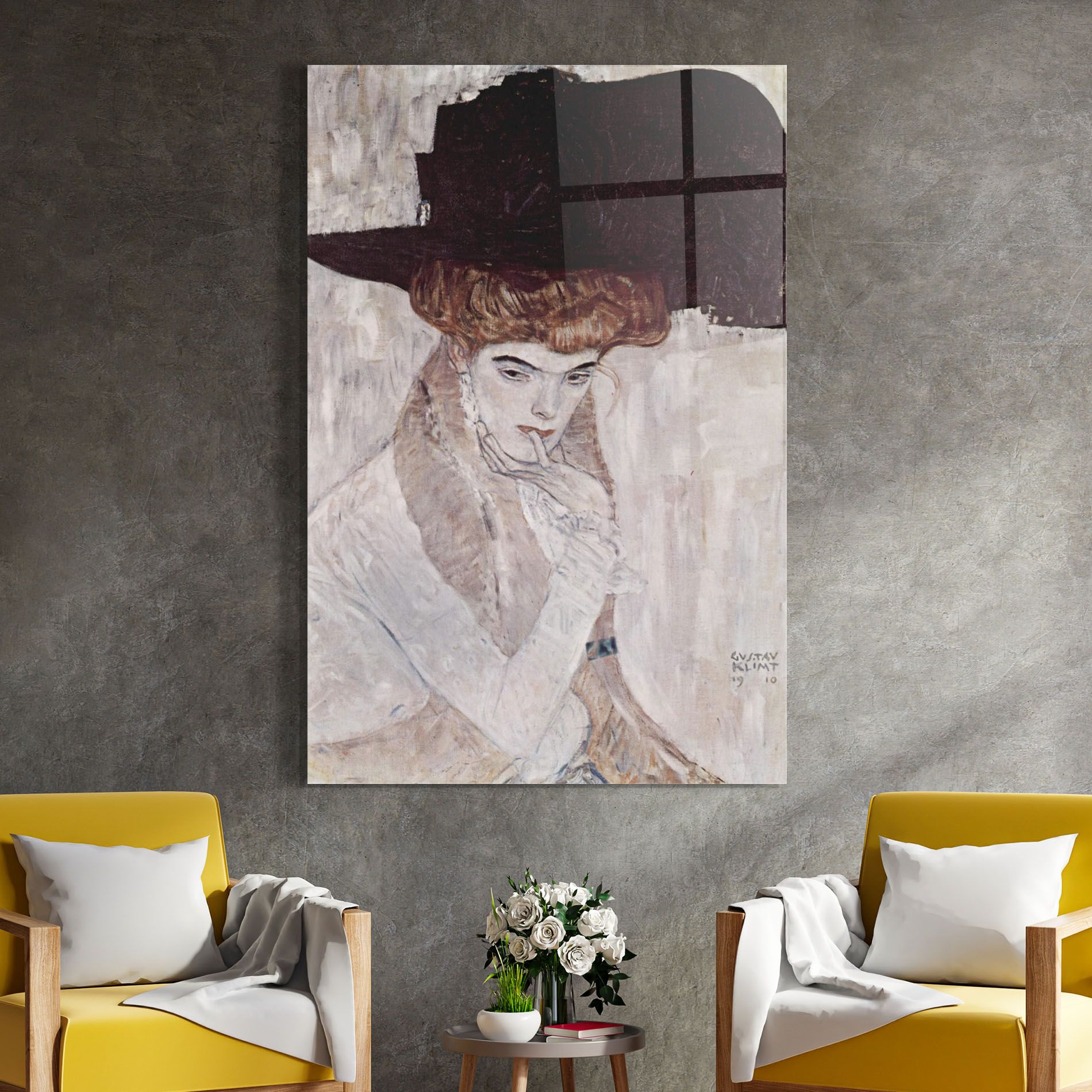 Klimt Woman mockup 4