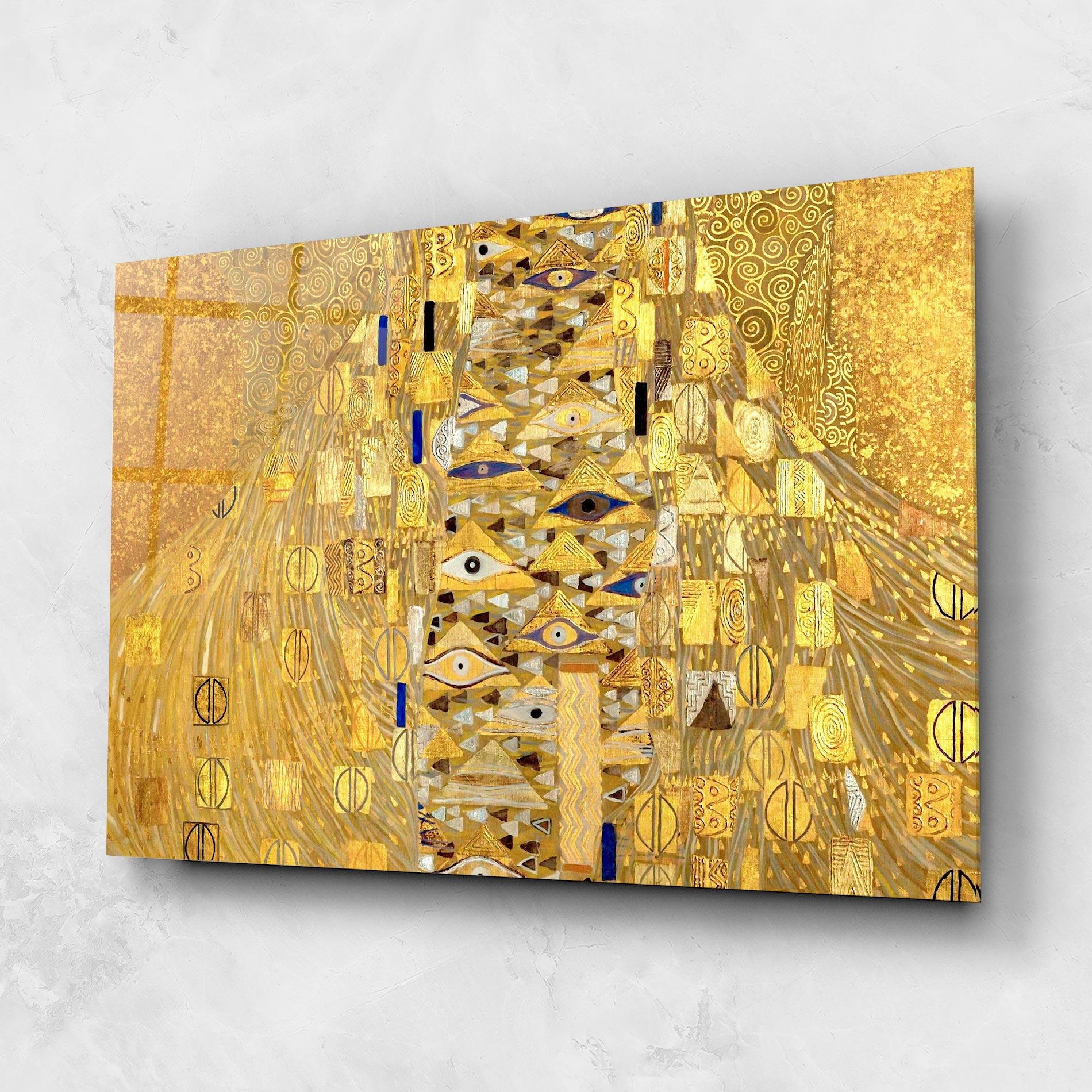 Tablou Sticla Adele Bloch Bauer mockup 1