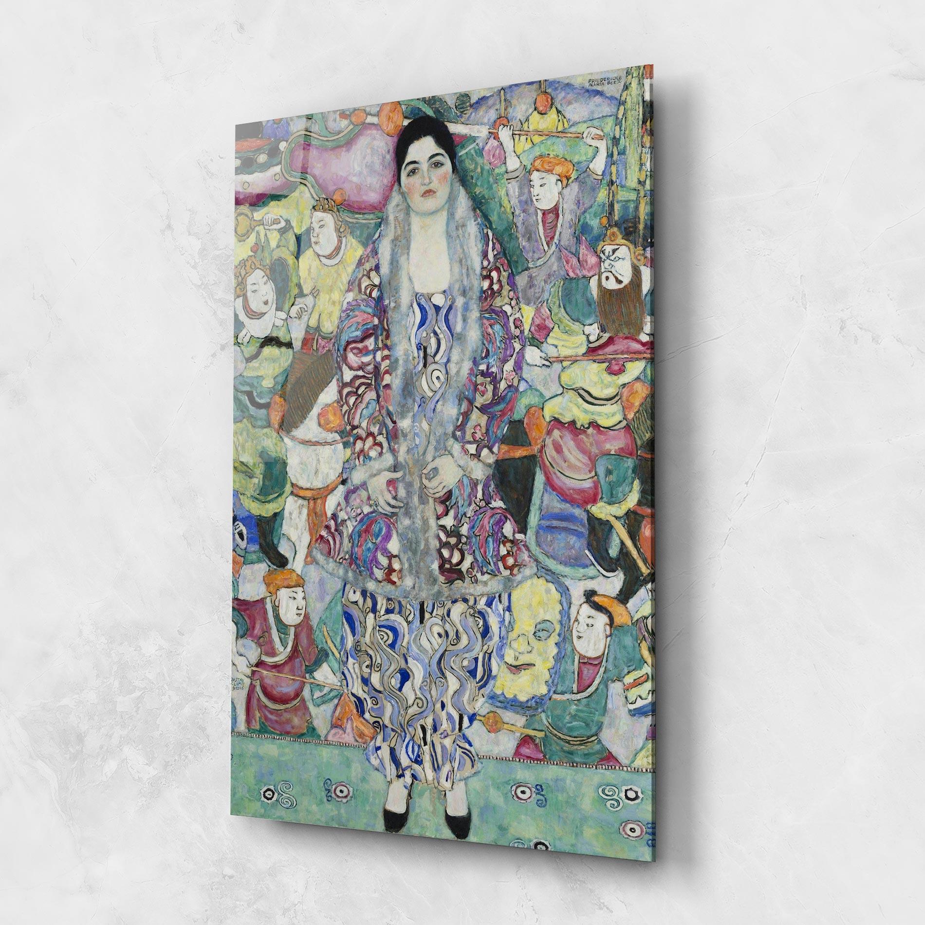 Tablou Sticla Portrait Of Friedericke mockup 1