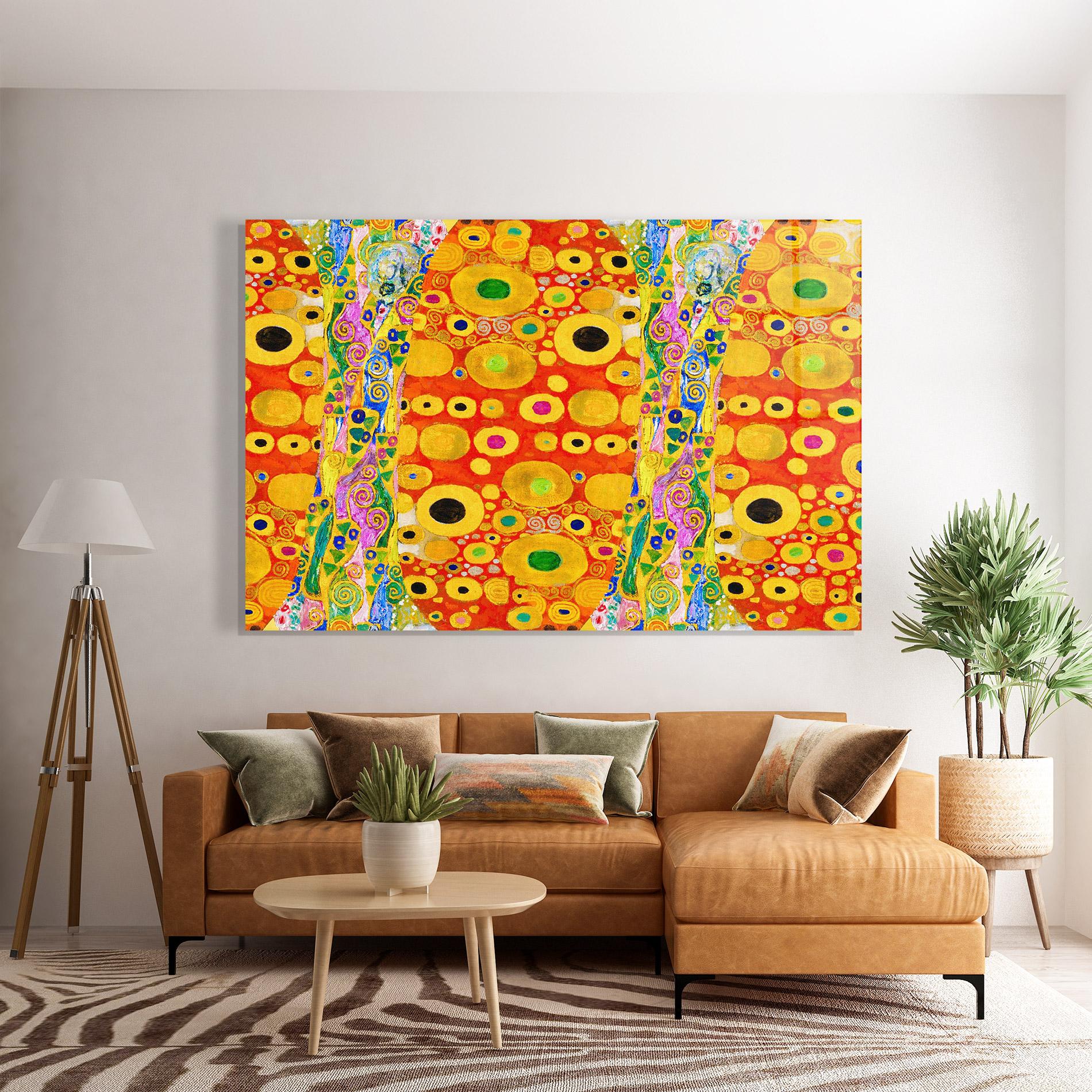 Tablou Sticla Hope Ii Patterned mockup 7