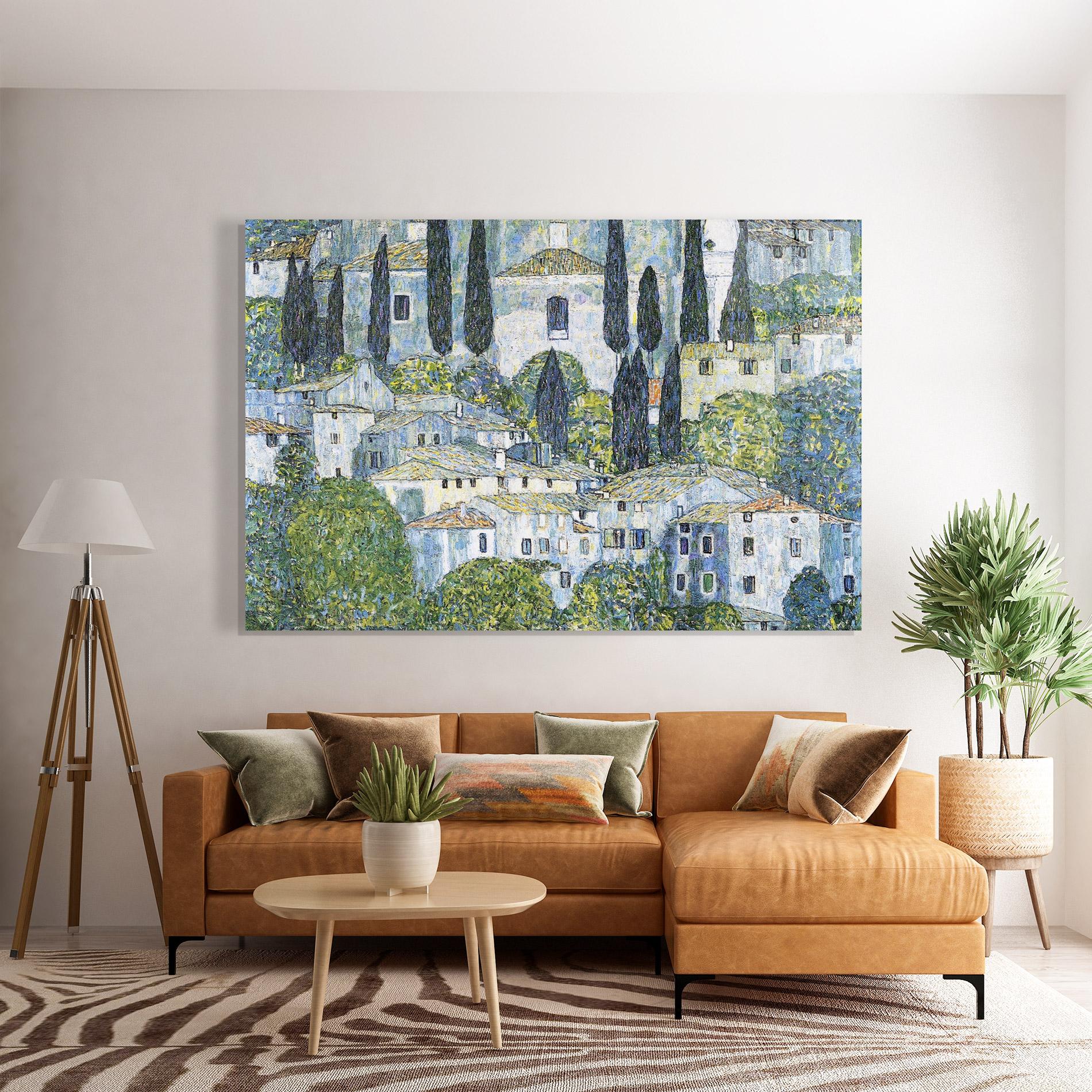 Tablou Sticla Kirche In Cassone mockup 7