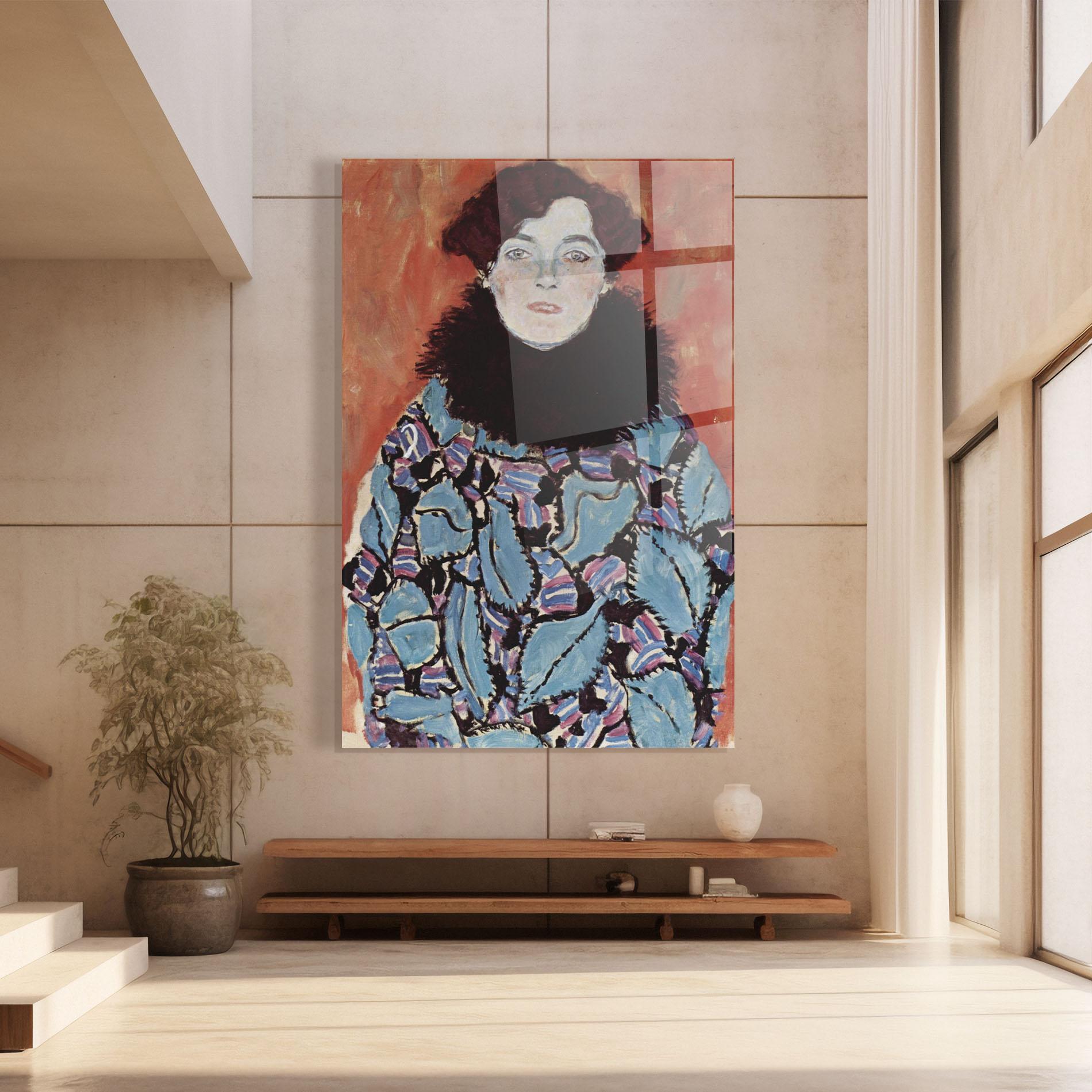 Tablou Sticla Gustav Klimt Art mockup 8