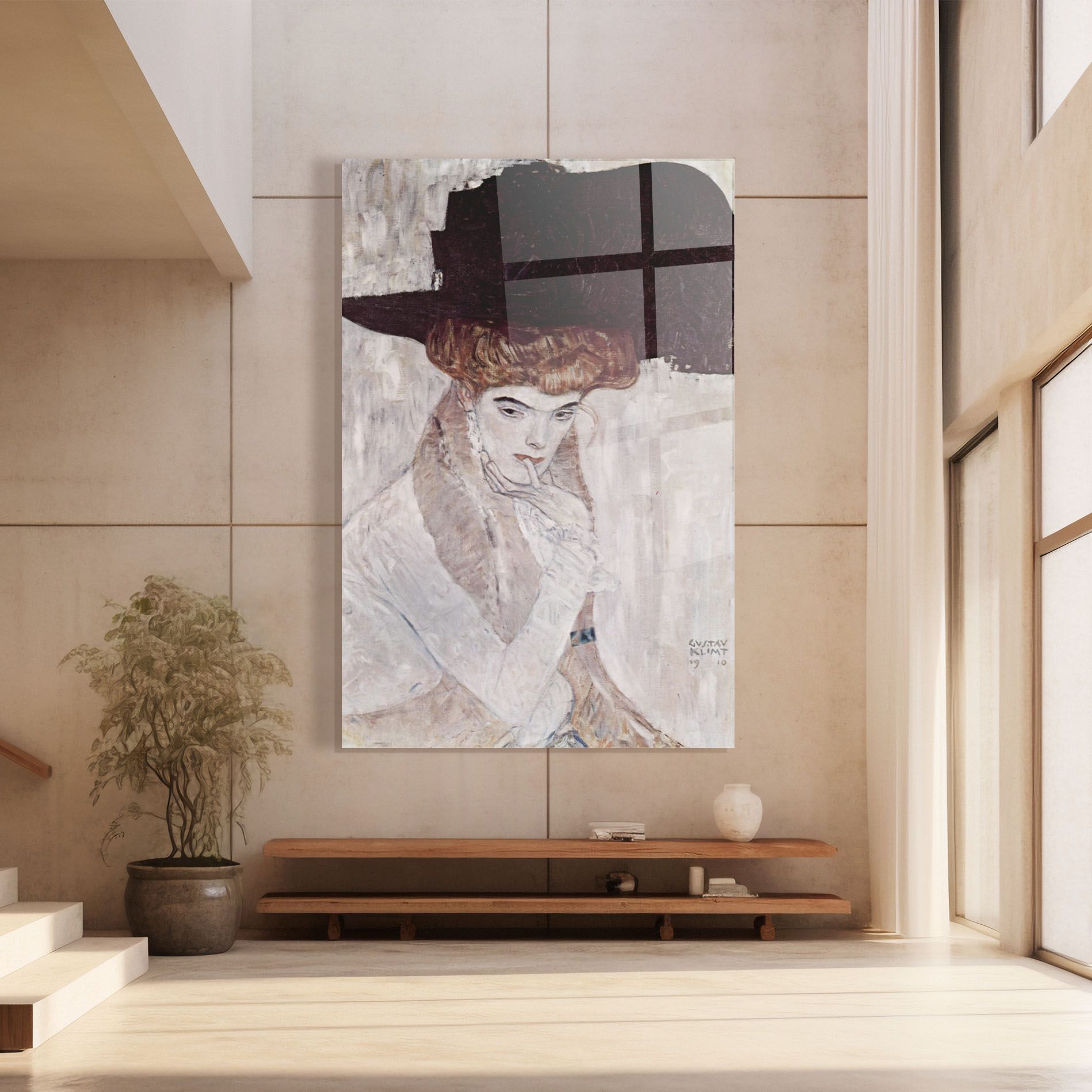 Klimt Woman mockup 8