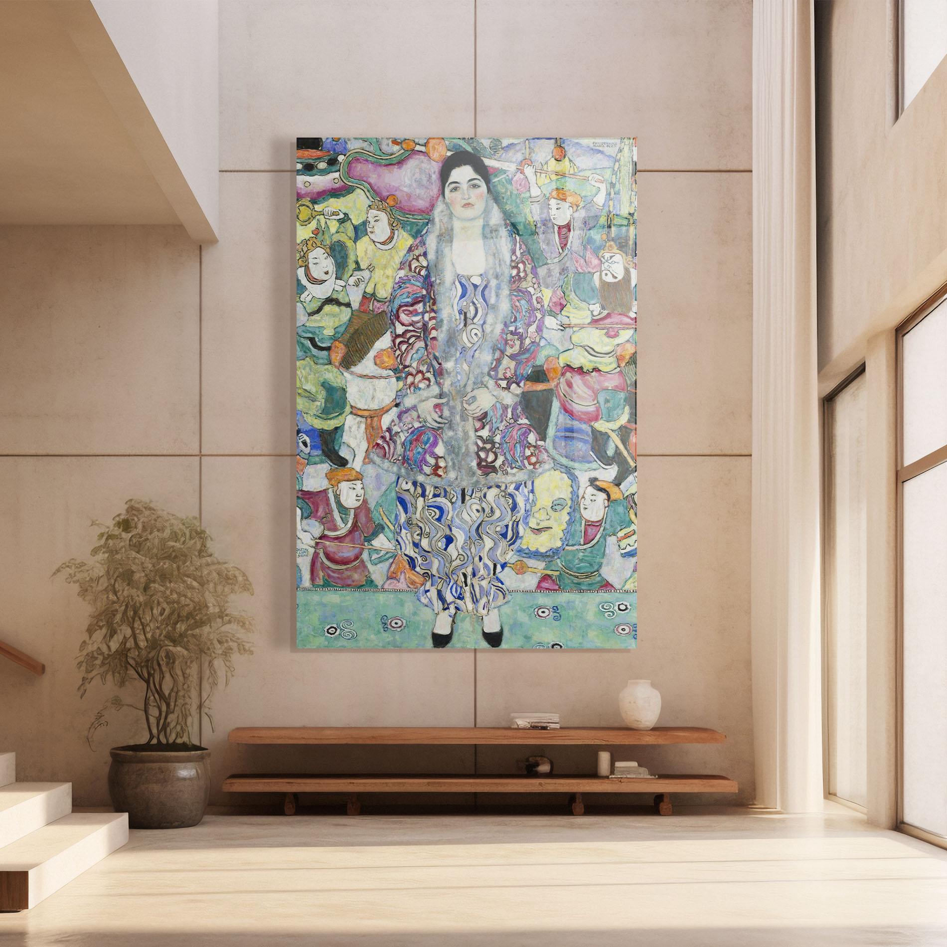 Tablou Sticla Portrait Of Friedericke mockup 8