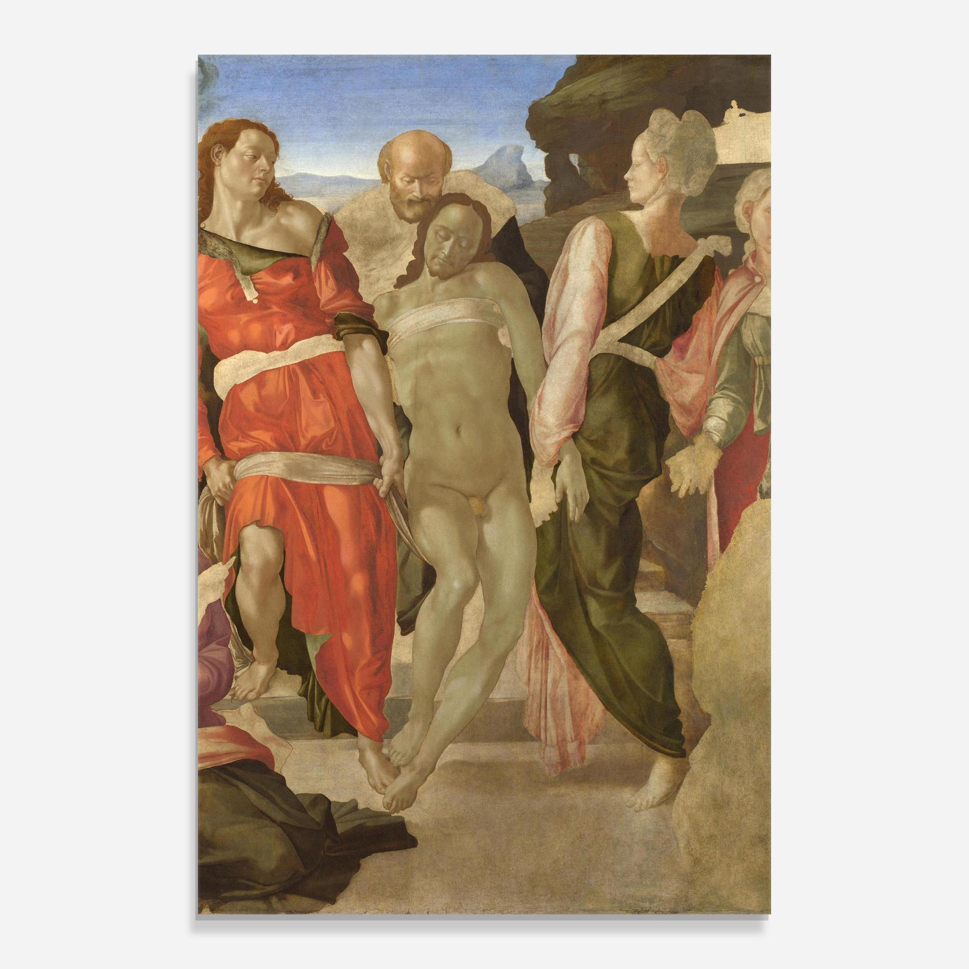 Tablou Sticla Entombment mockup 0